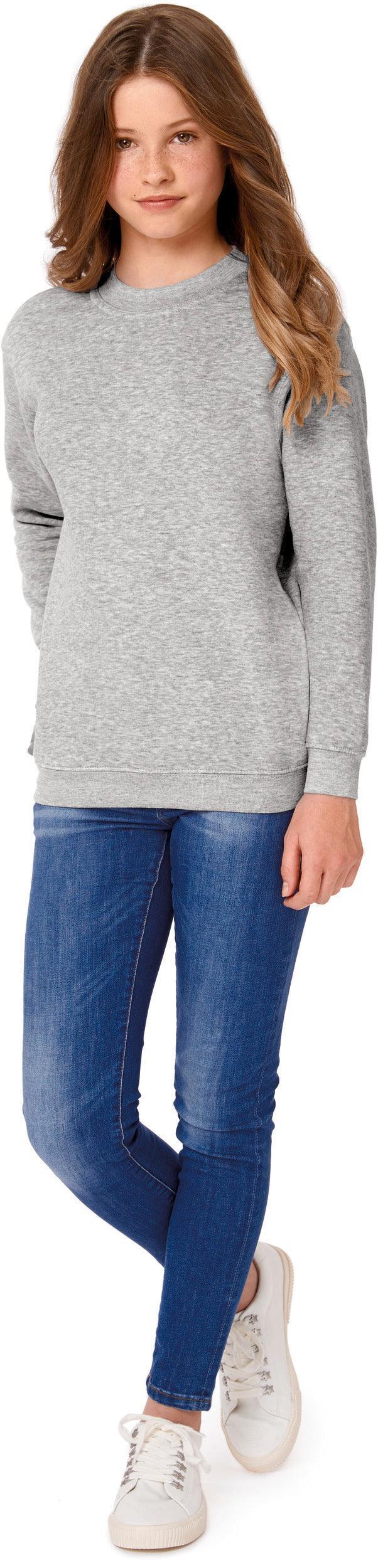 Sweat-shirt enfant col rond - La-broderie
