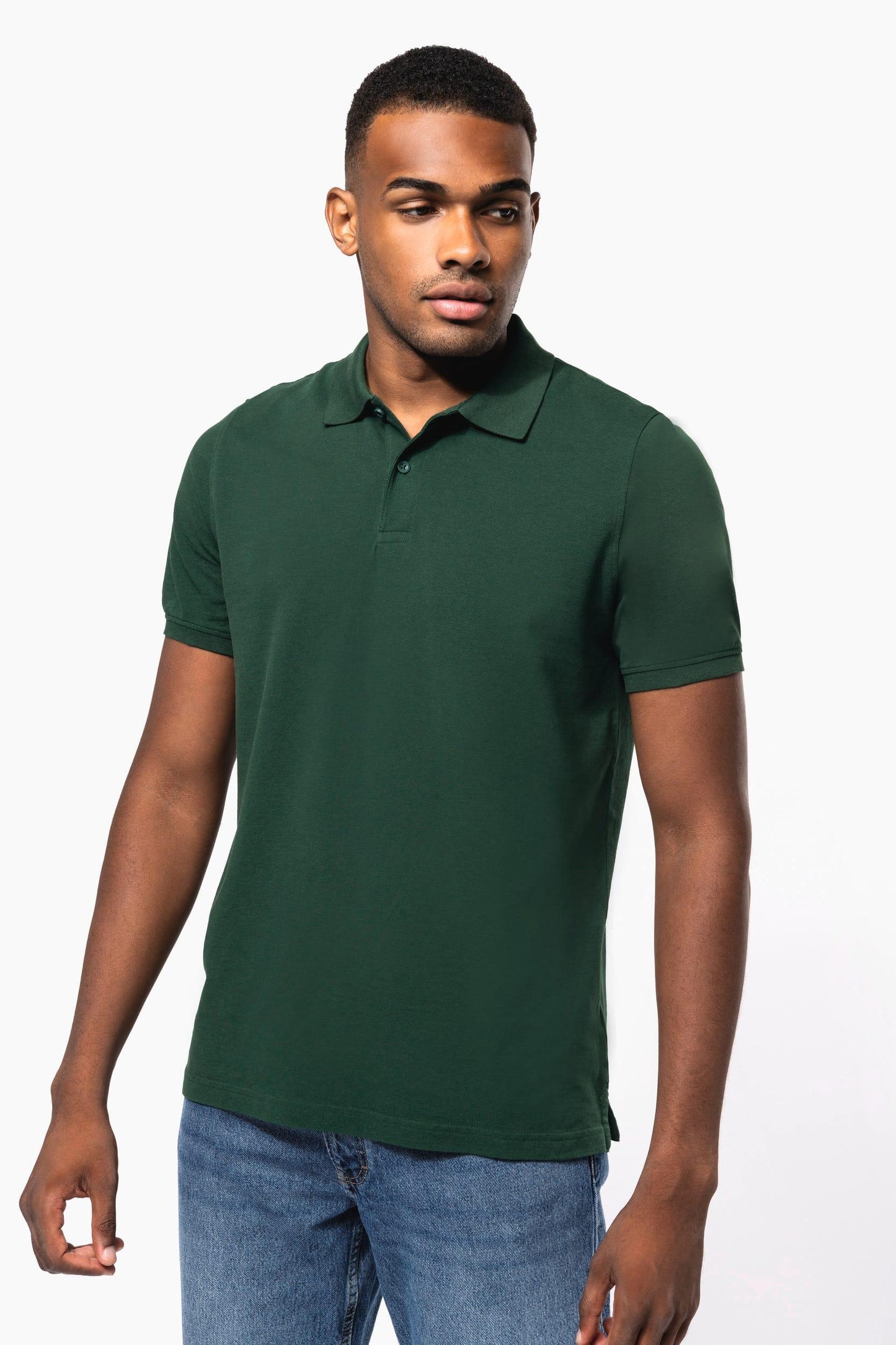 Polo piqué Bio180 homme - La-broderie