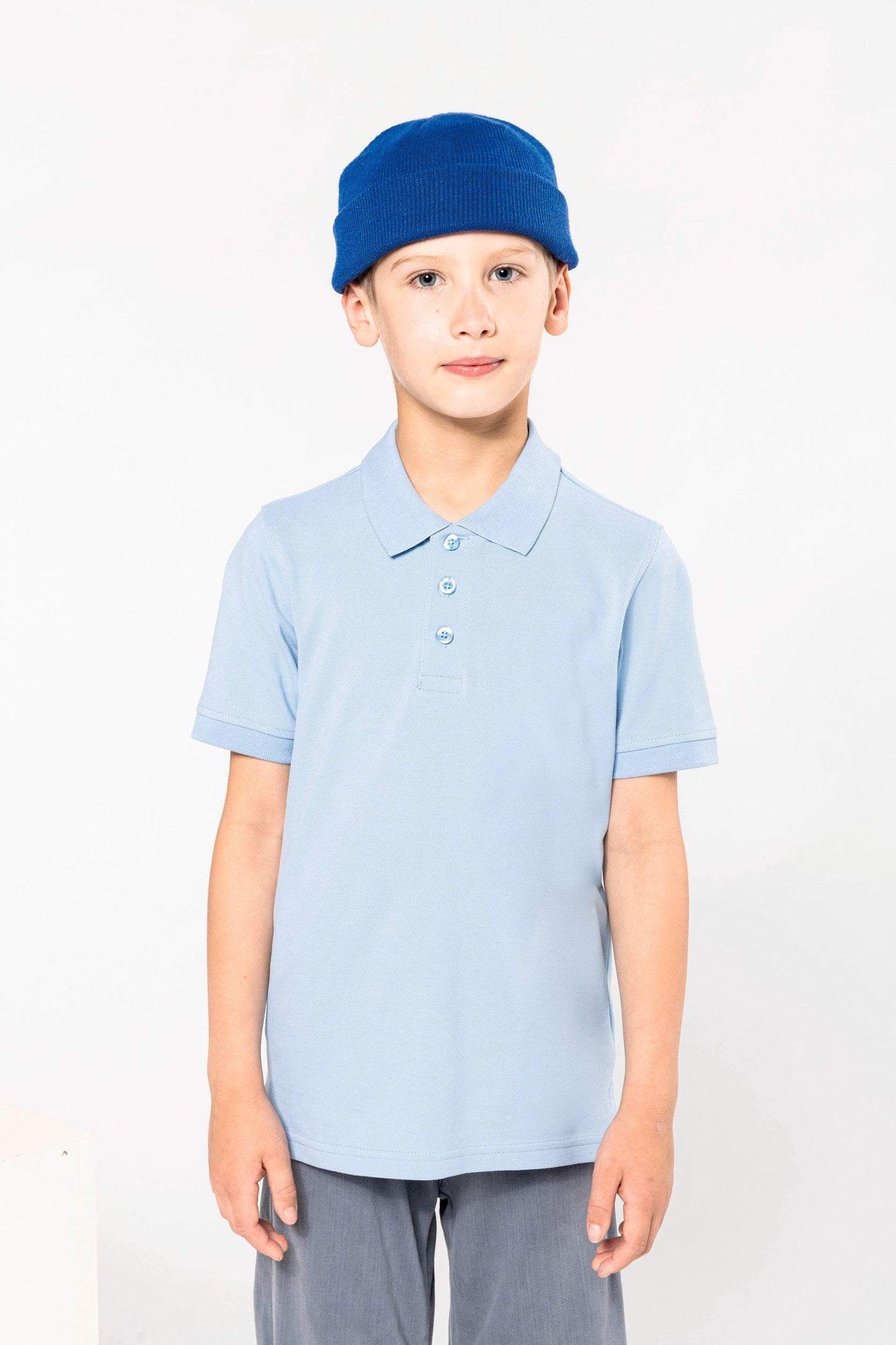 Polo manches courtes enfant - La-broderie