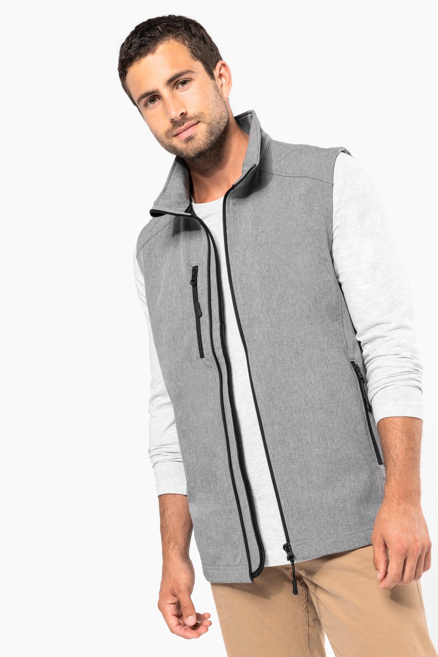 Bodywarmer softshell homme - La-broderie