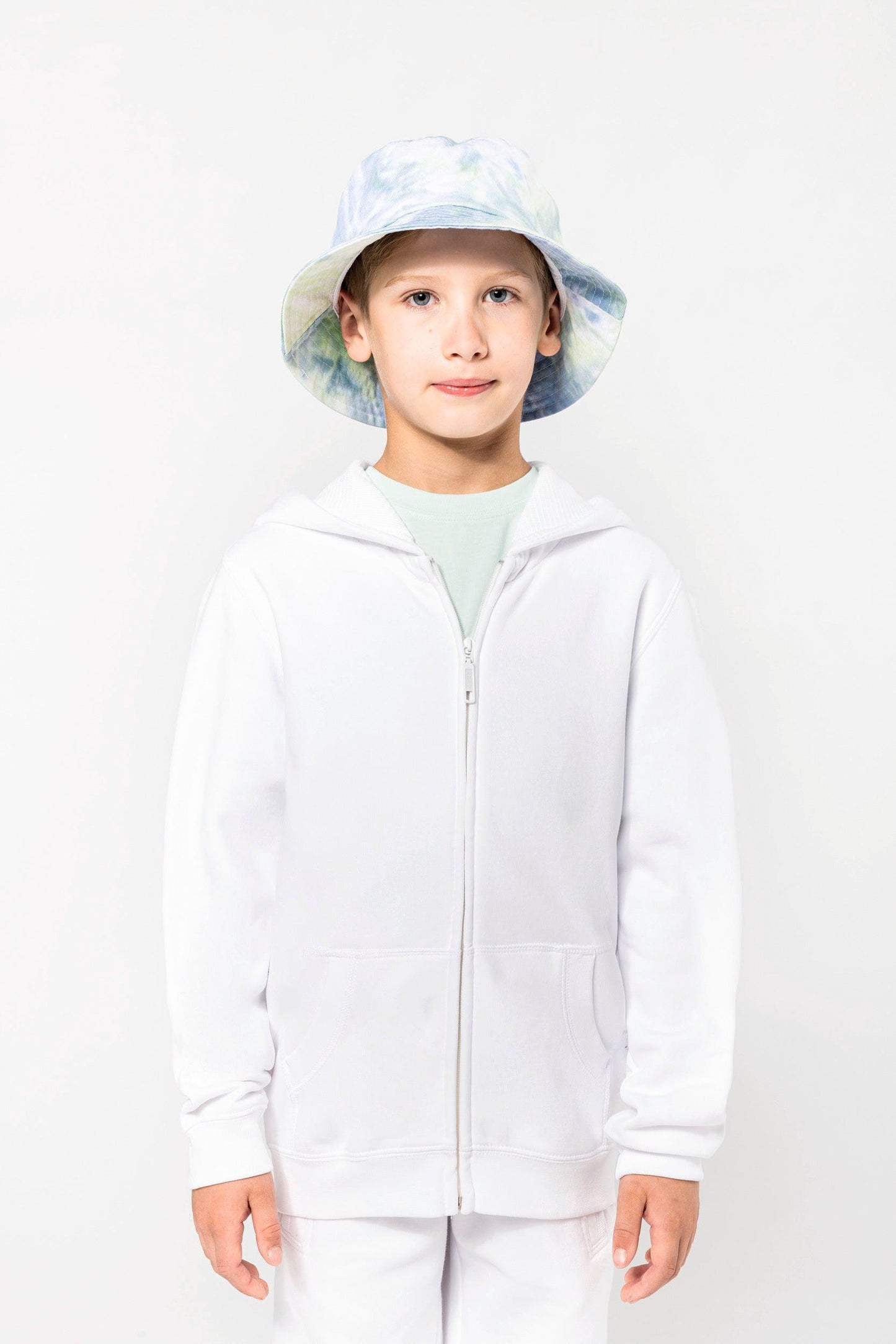 Sweat-shirt capuche zippé enfant - La-broderie