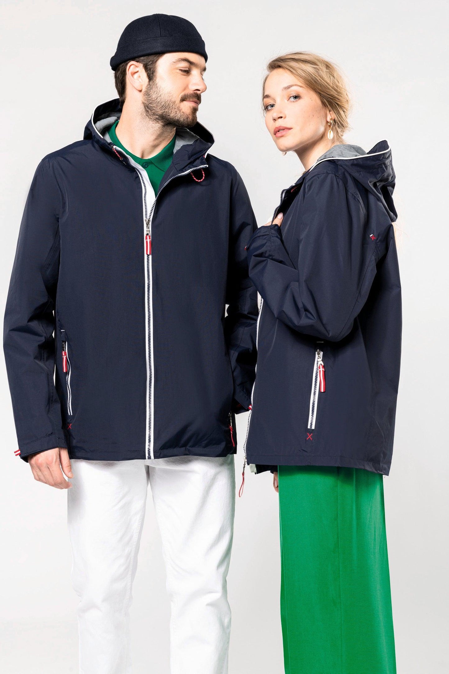 Veste imperméable unisexe - La-broderie