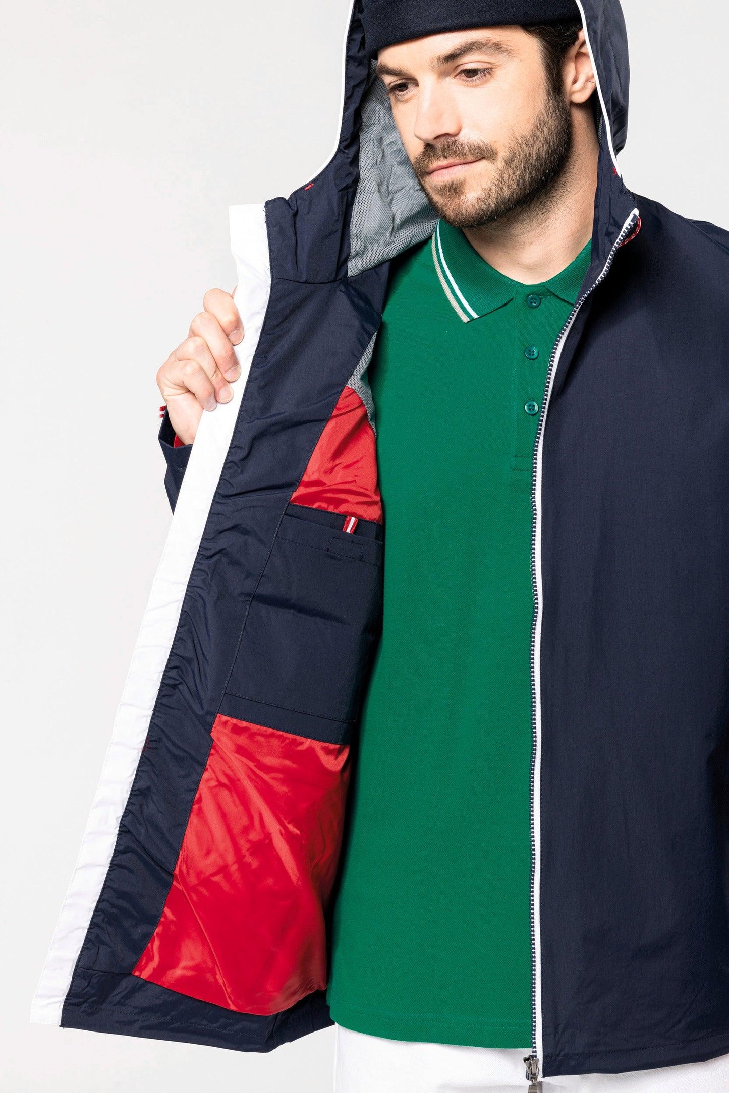 Veste imperméable unisexe - La-broderie