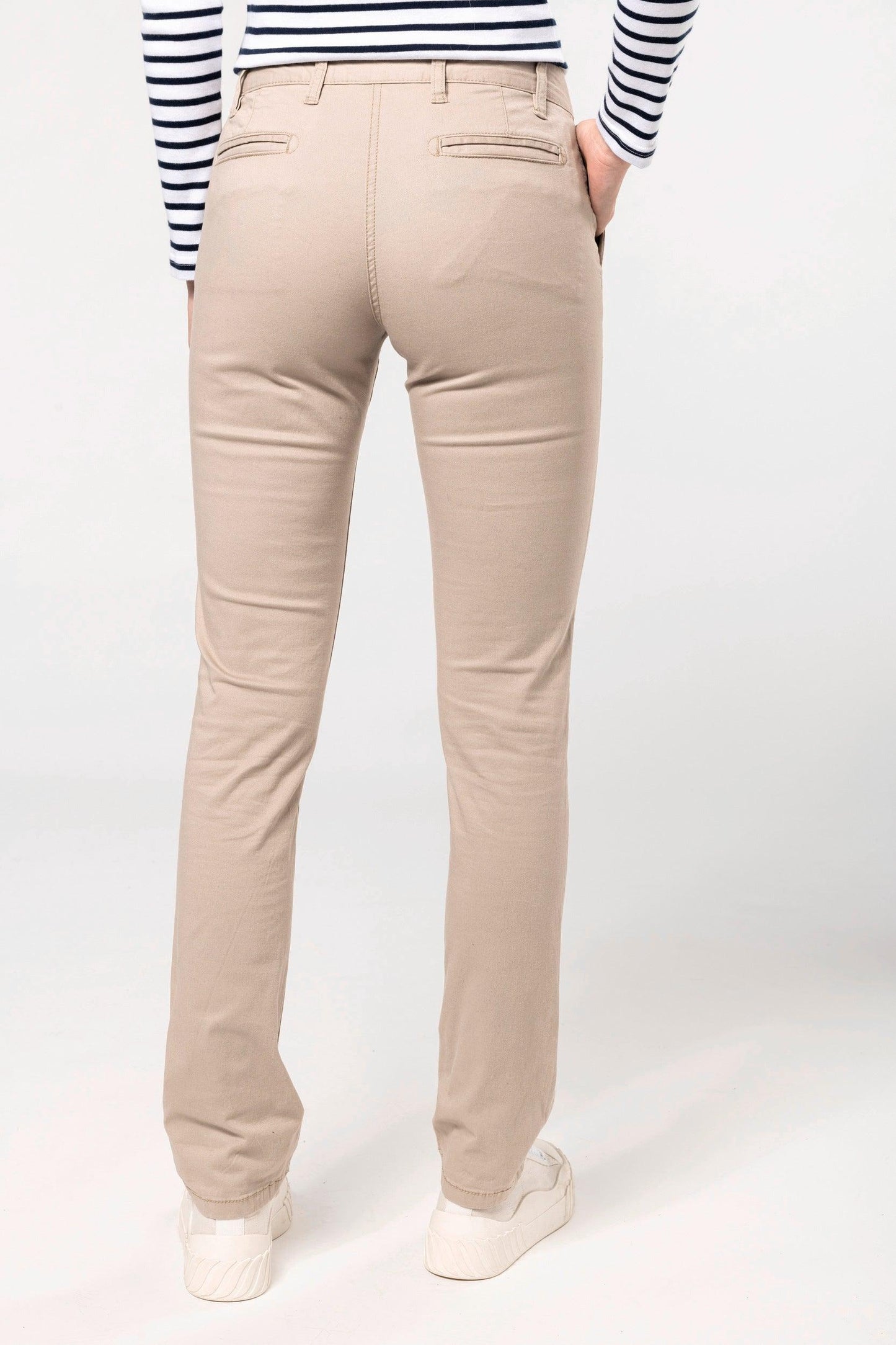 Pantalon chino femme - La-broderie