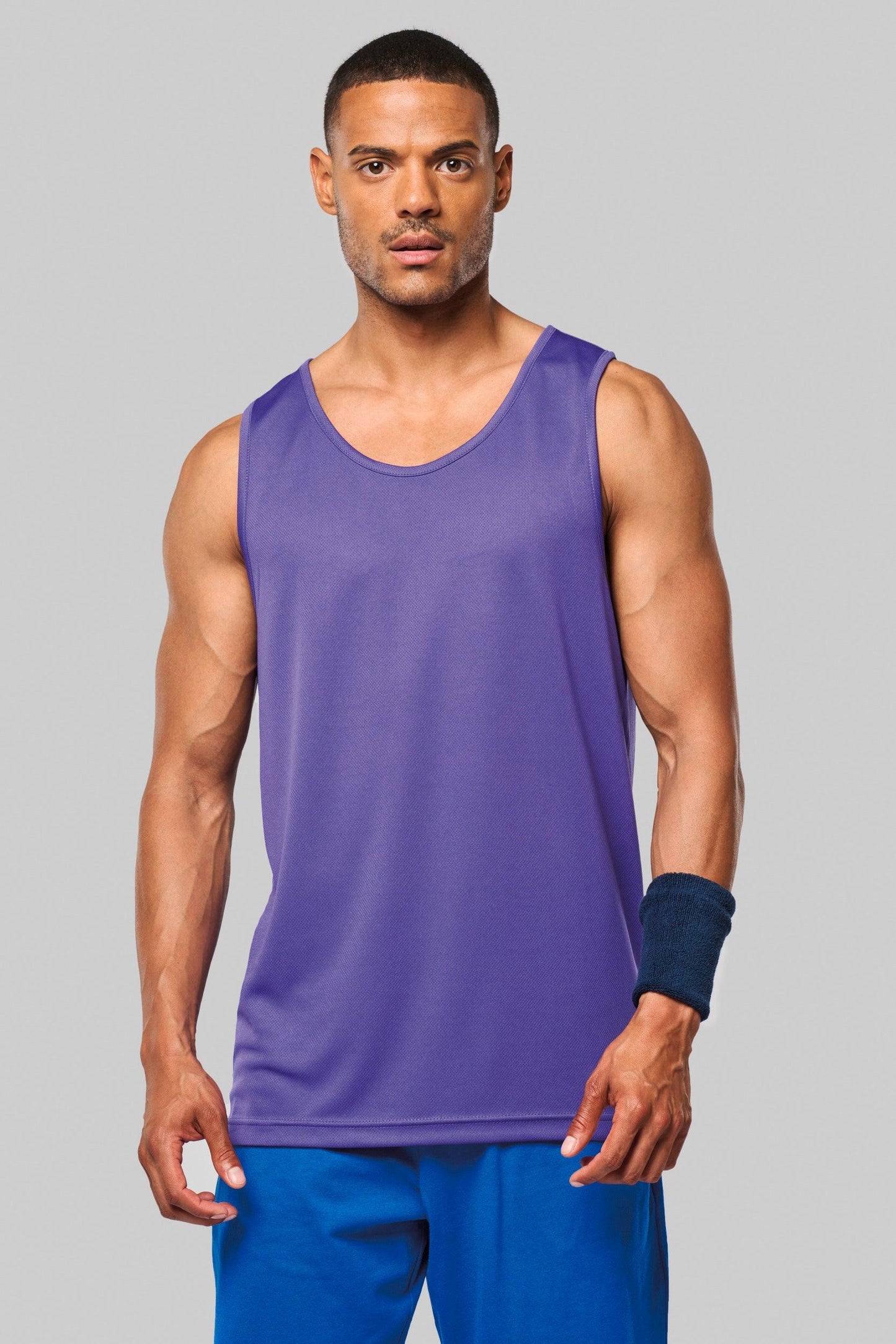 Débardeur de sport homme - La-broderie