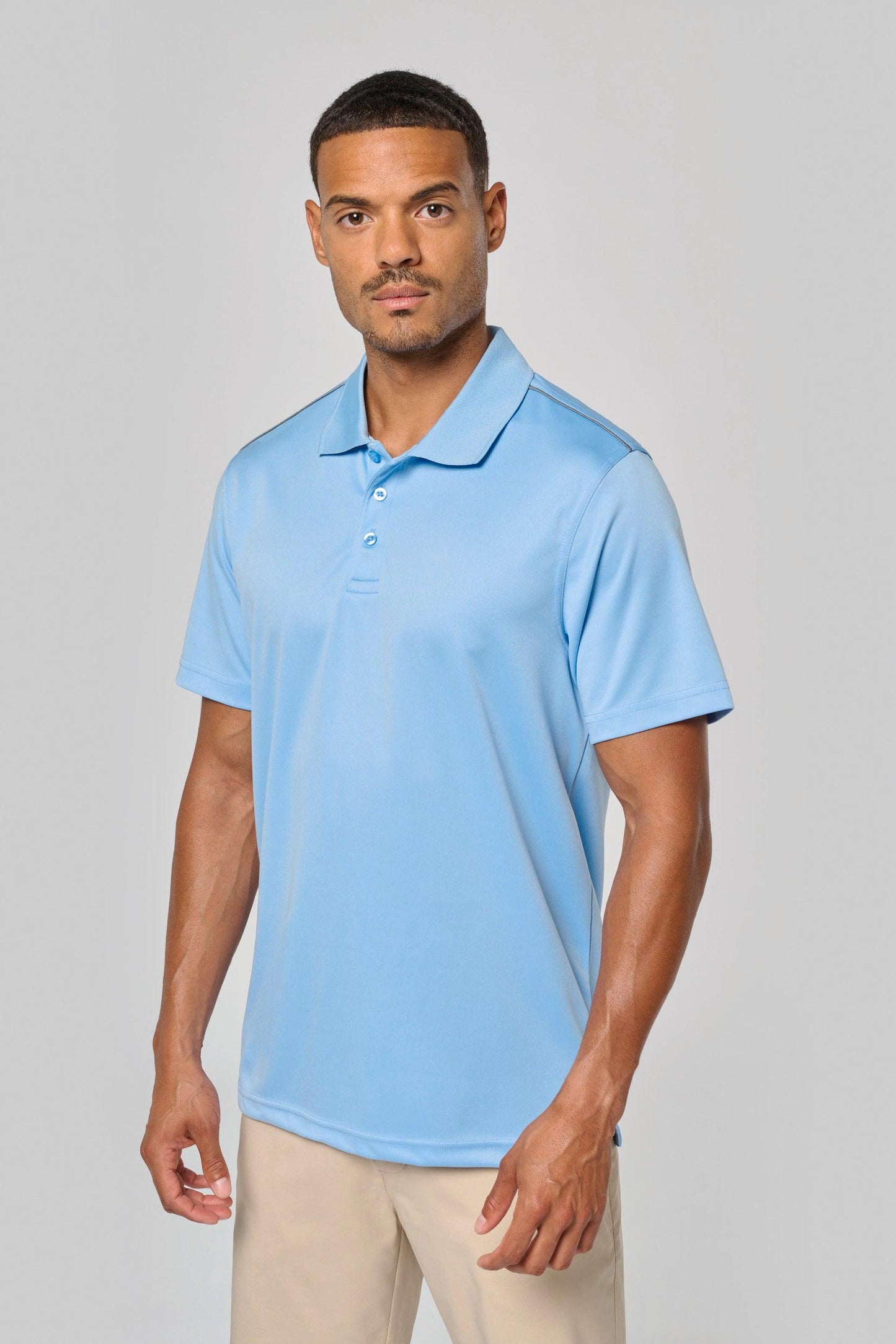 Polo manches courtes homme - La-broderie