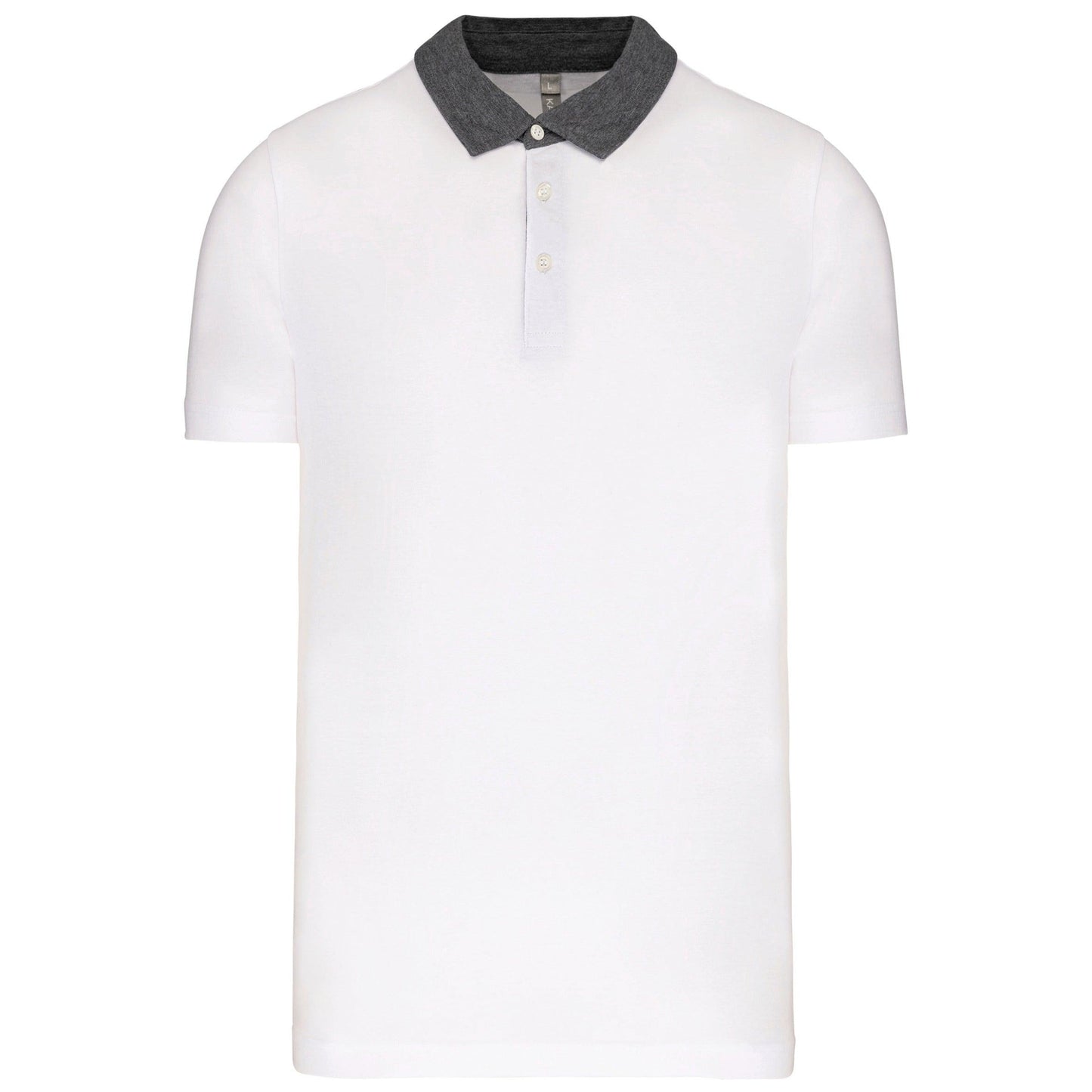 Polo jersey bicolore homme - La-broderie