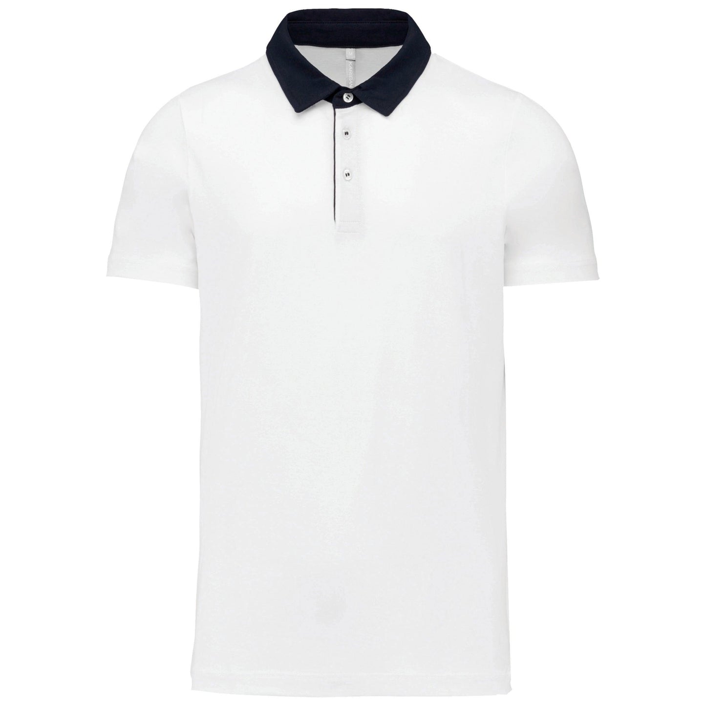 Polo jersey bicolore homme - La-broderie