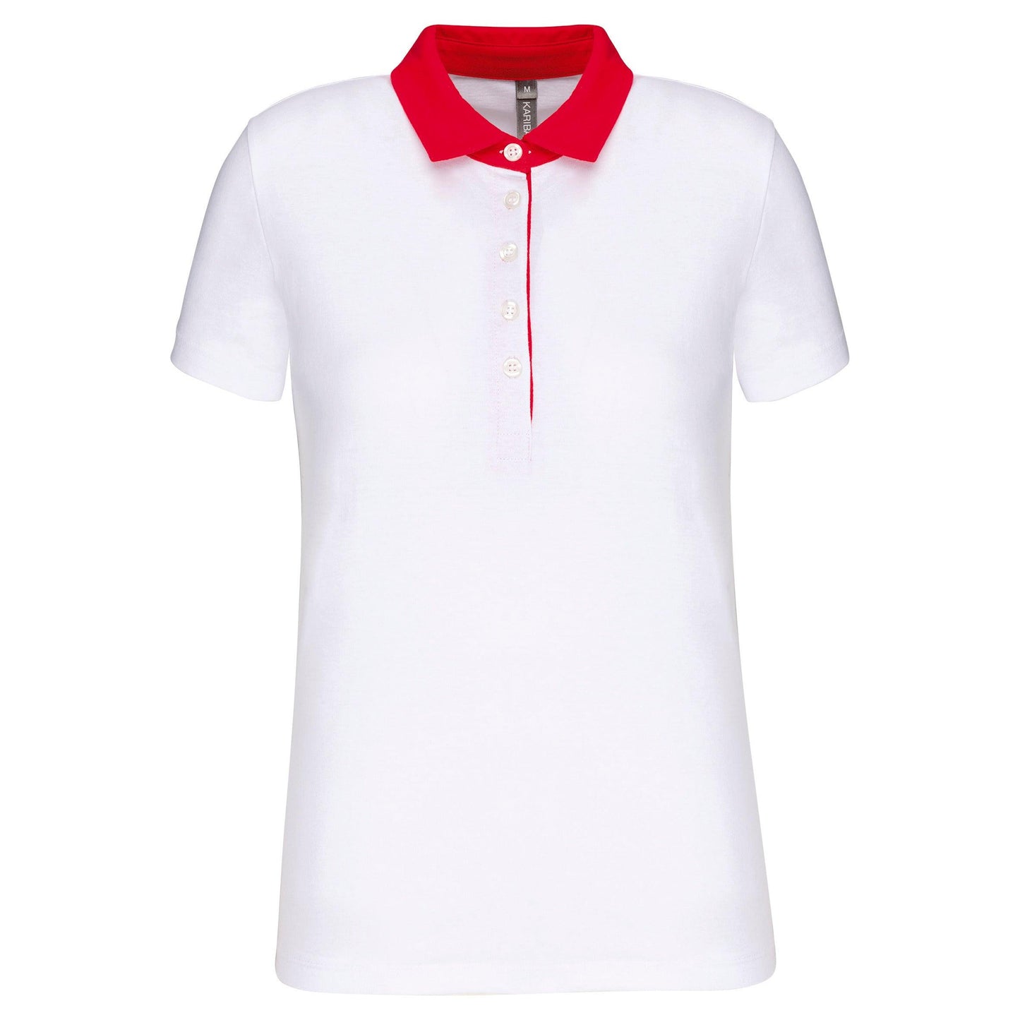 Polo jersey bicolore femme - La-broderie