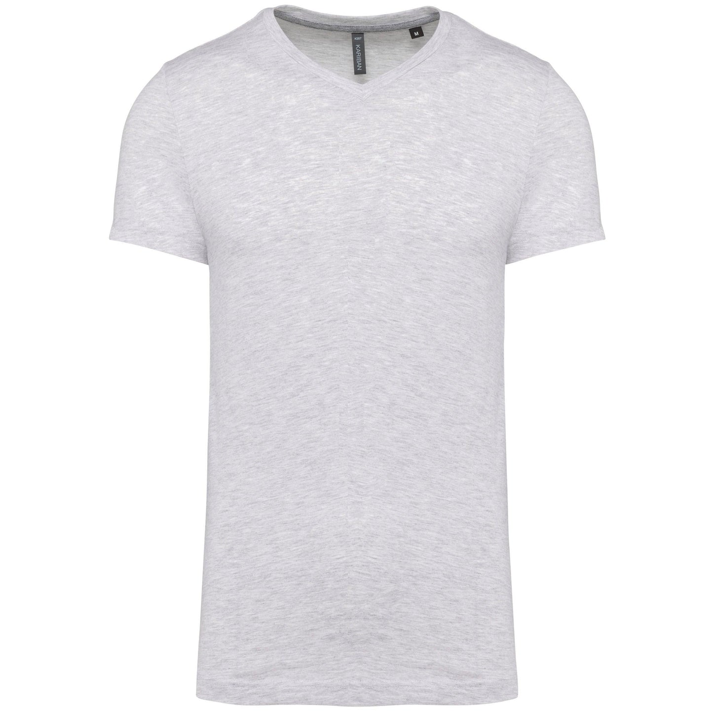 T-shirt col V manches courtes homme - La-broderie
