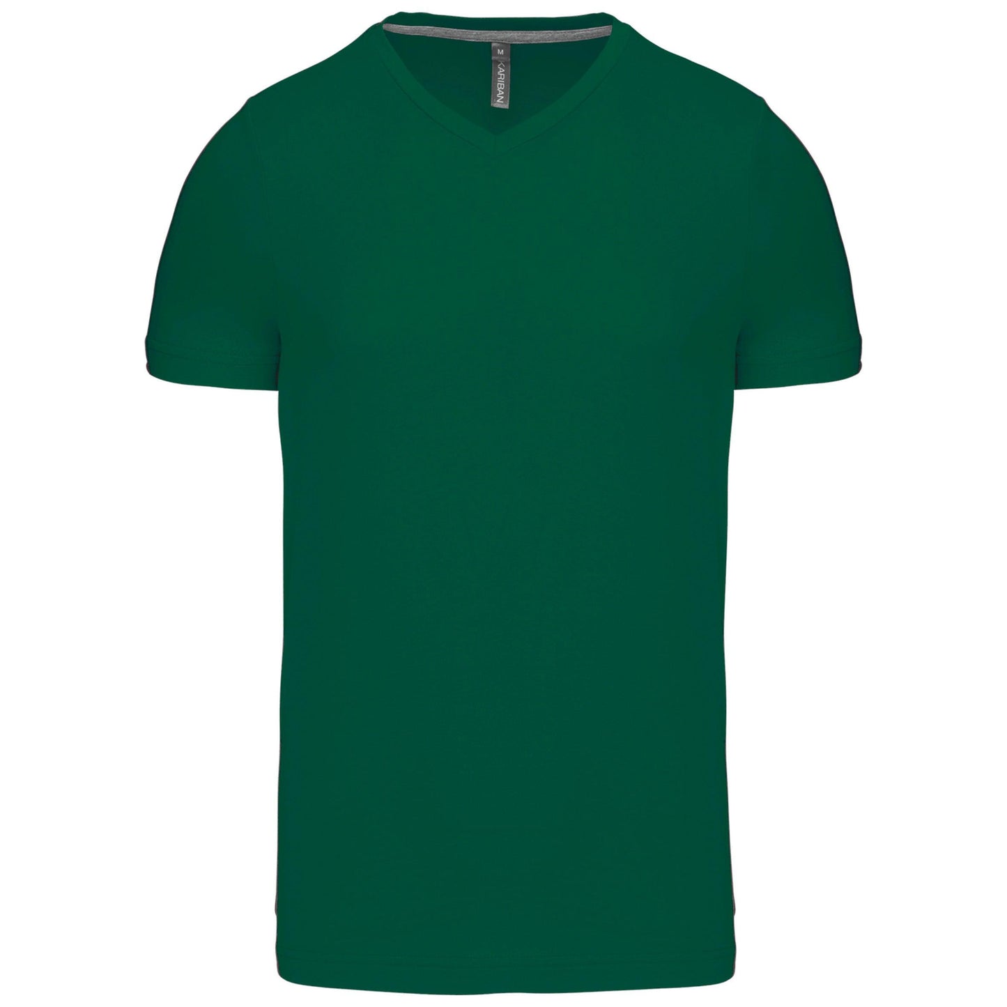 T-shirt col V manches courtes homme - La-broderie