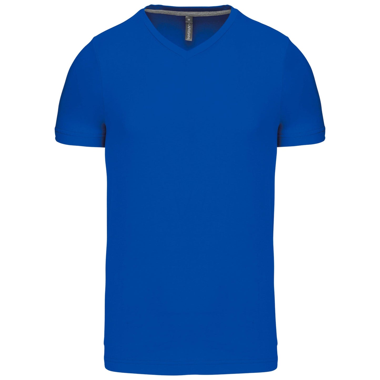 T-shirt col V manches courtes homme - La-broderie