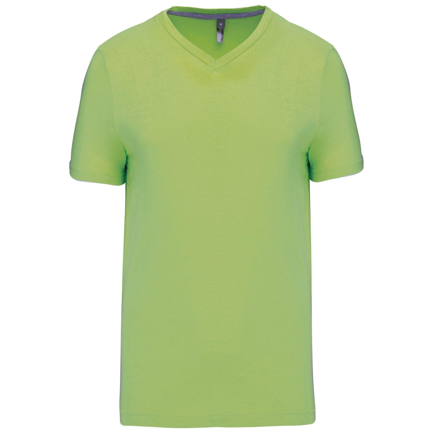 T-shirt col V manches courtes homme - La-broderie