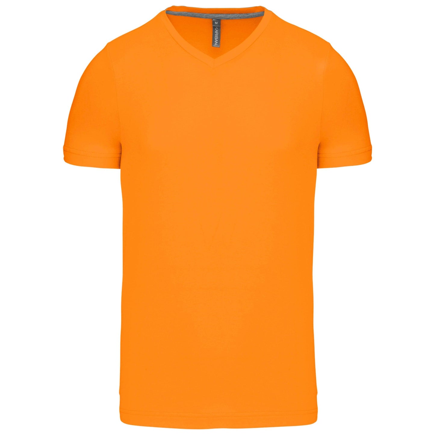 T-shirt col V manches courtes homme - La-broderie