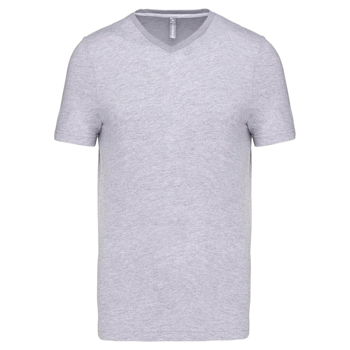 T-shirt col V manches courtes homme - La-broderie