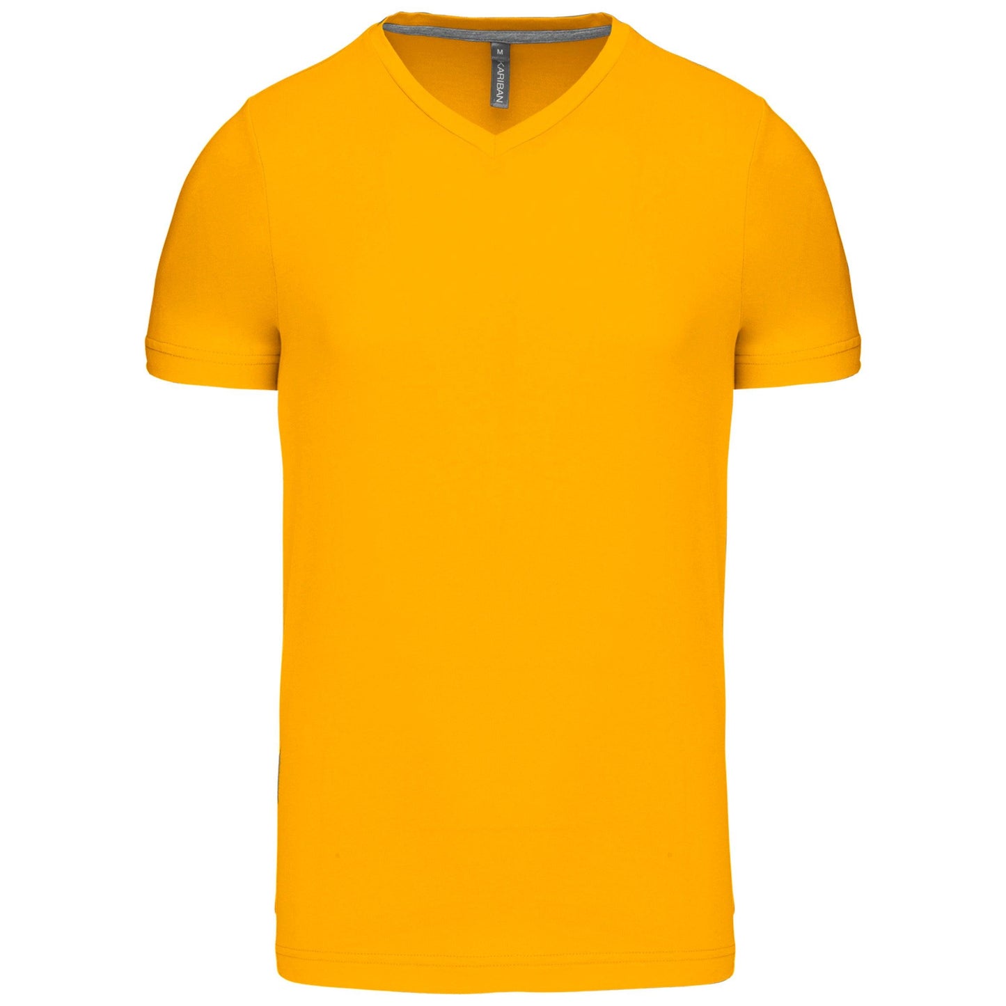 T-shirt col V manches courtes homme - La-broderie
