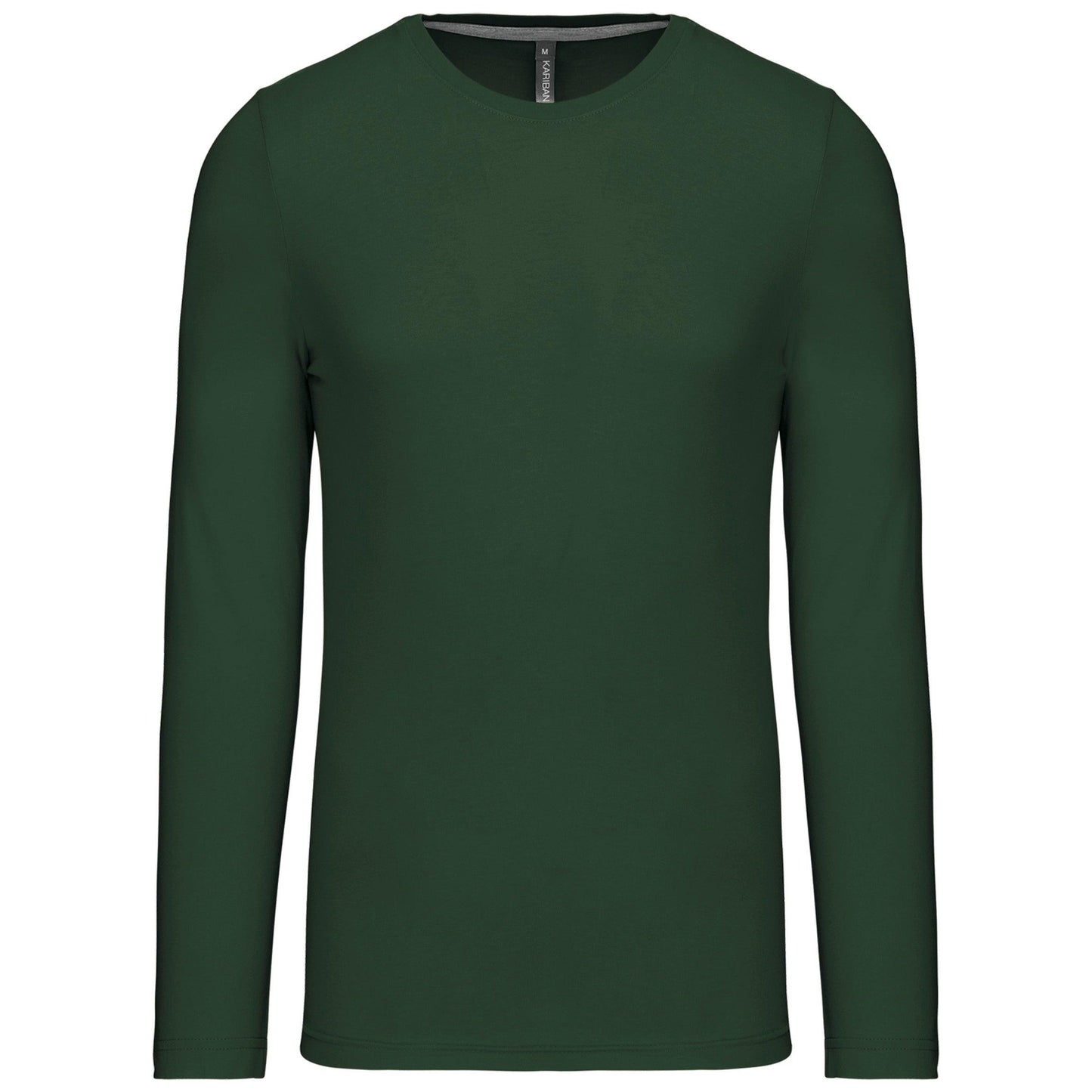 T-shirt col rond manches longues homme - La-broderie