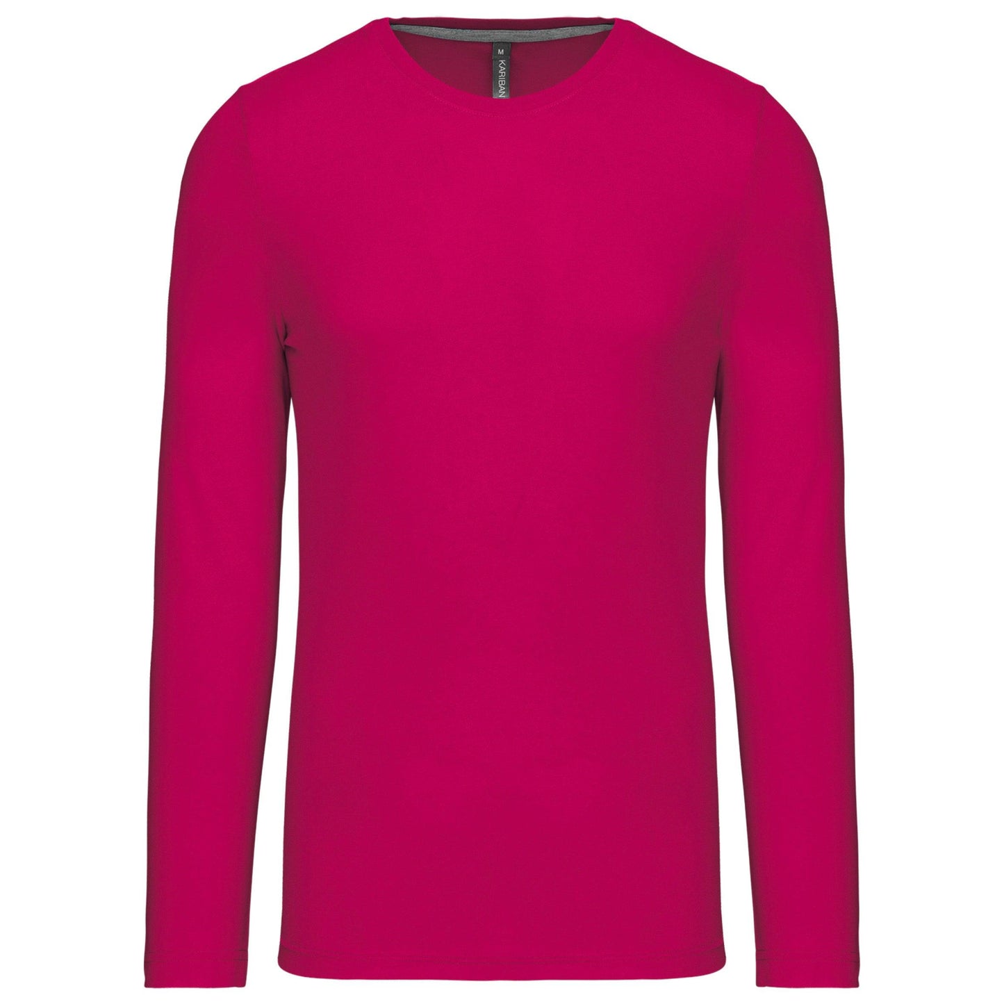 T-shirt col rond manches longues homme - La-broderie