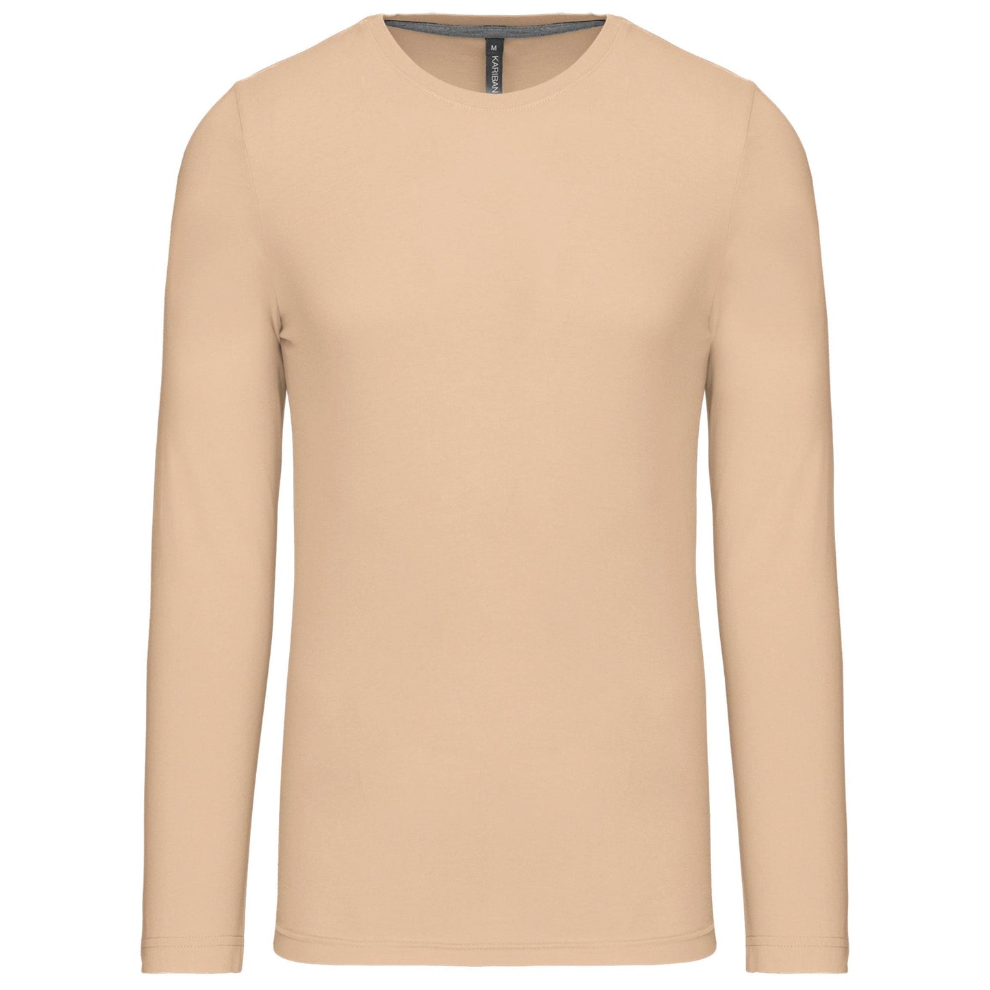 T-shirt col rond manches longues homme - La-broderie