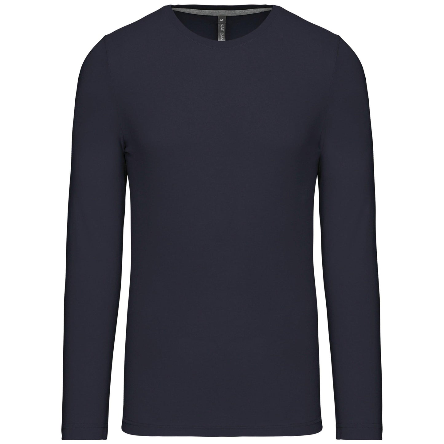 T-shirt col rond manches longues homme - La-broderie