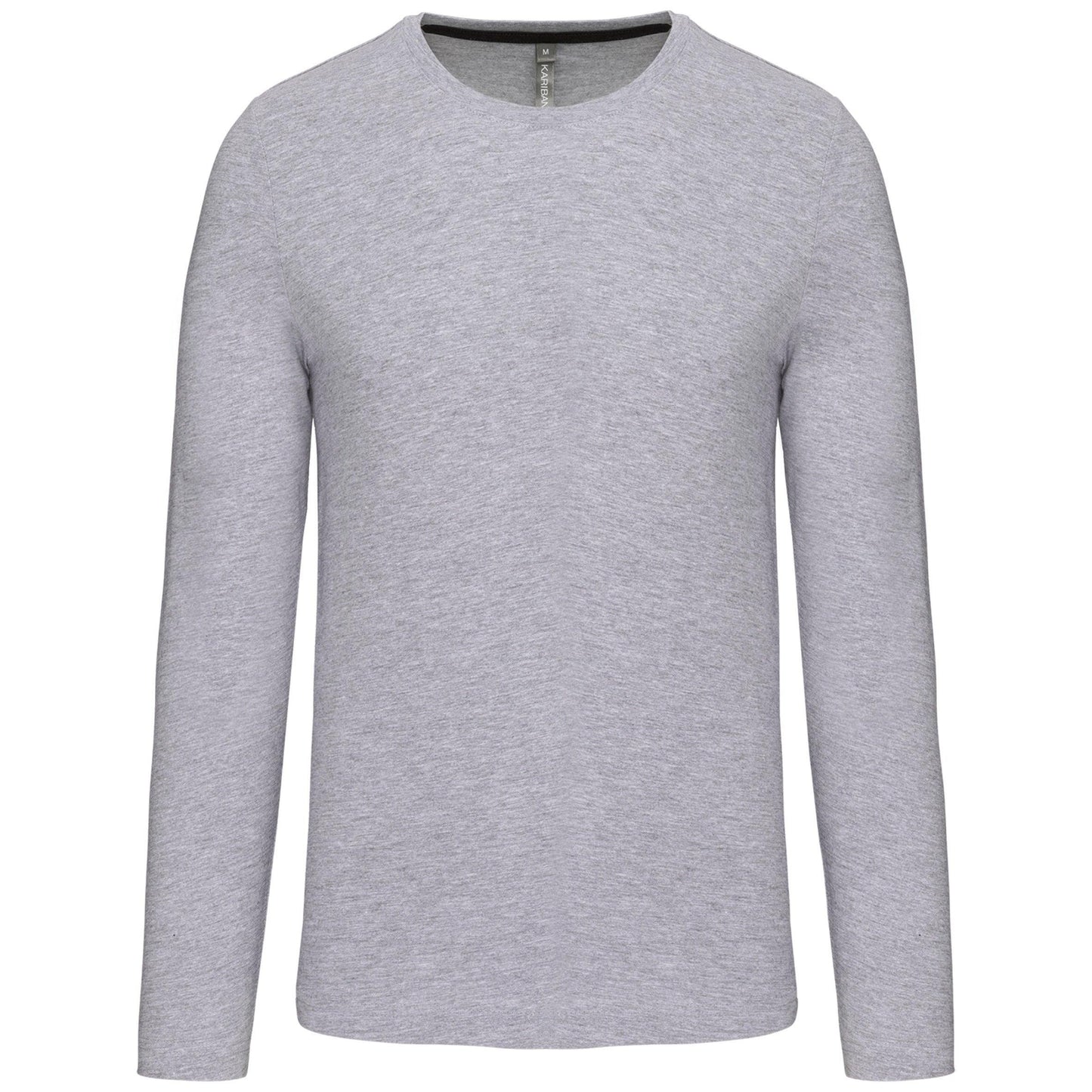 T-shirt col rond manches longues homme - La-broderie