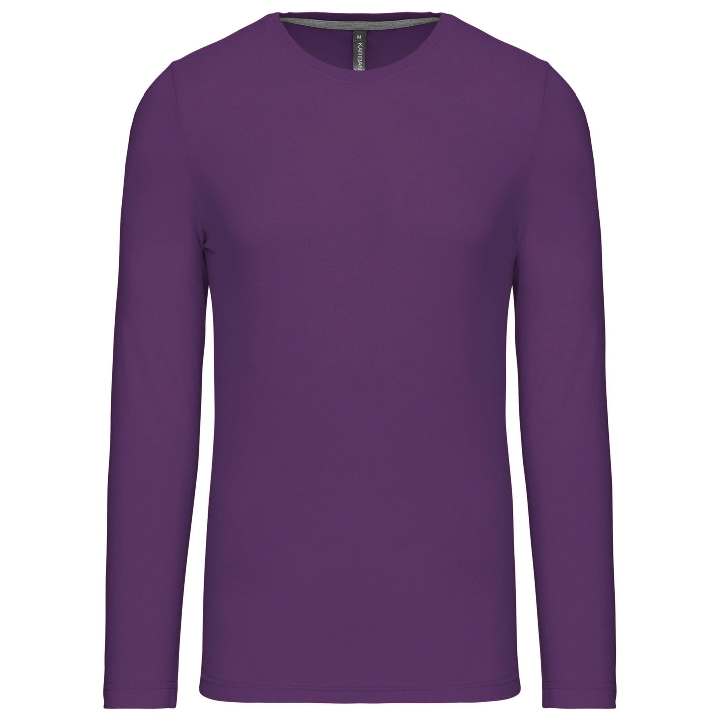 T-shirt col rond manches longues homme - La-broderie