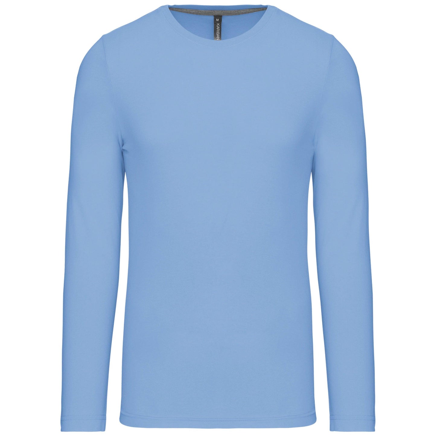 T-shirt col rond manches longues homme - La-broderie