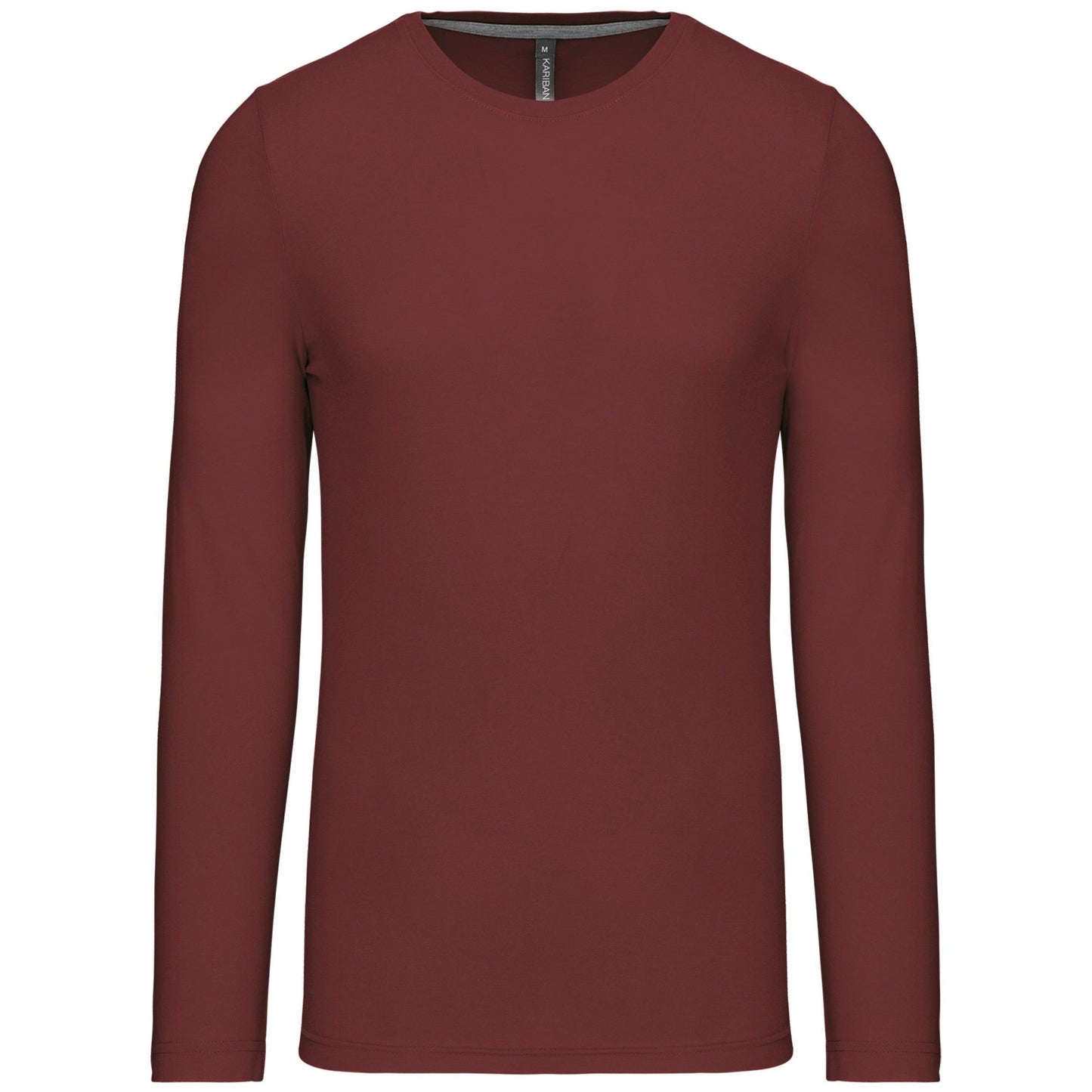 T-shirt col rond manches longues homme - La-broderie