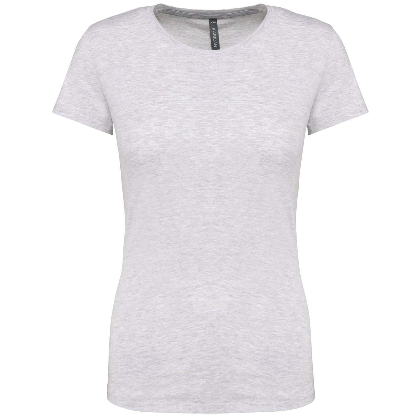 T-shirt col rond manches courtes femme - La-broderie