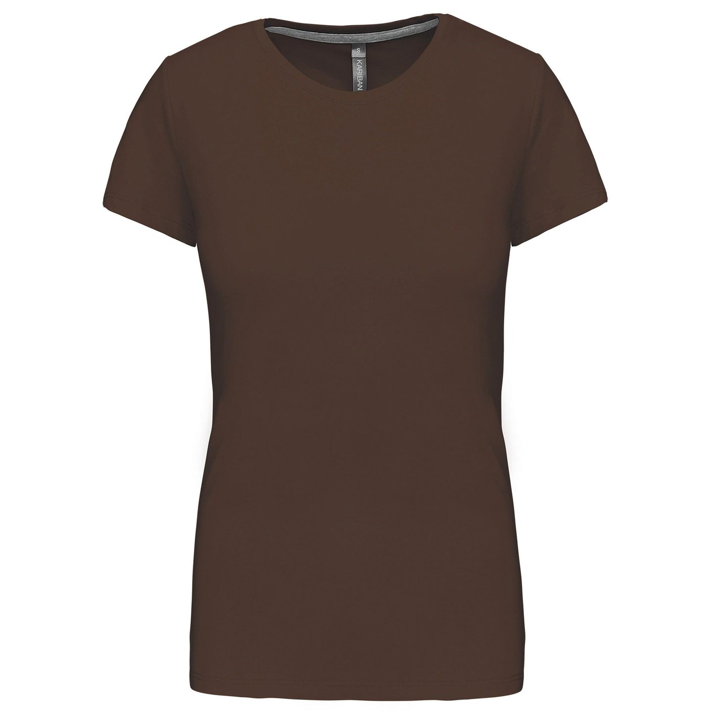 T-shirt col rond manches courtes femme - La-broderie