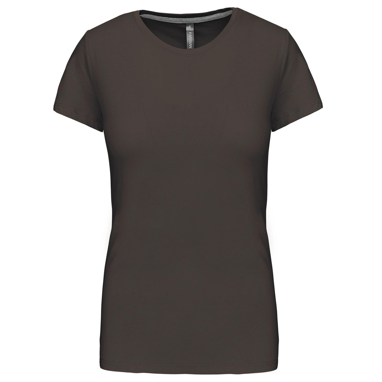 T-shirt col rond manches courtes femme - La-broderie