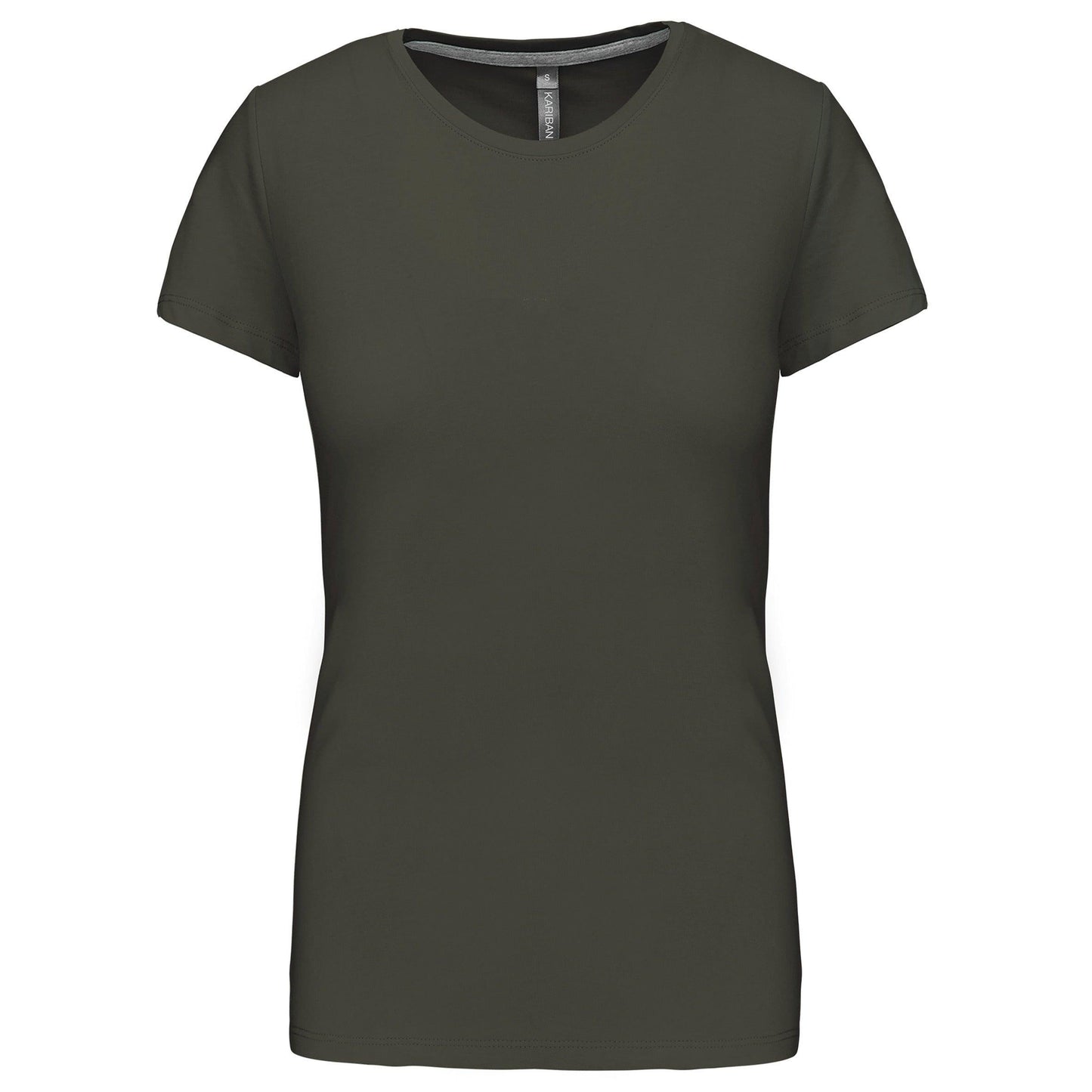 T-shirt col rond manches courtes femme - La-broderie