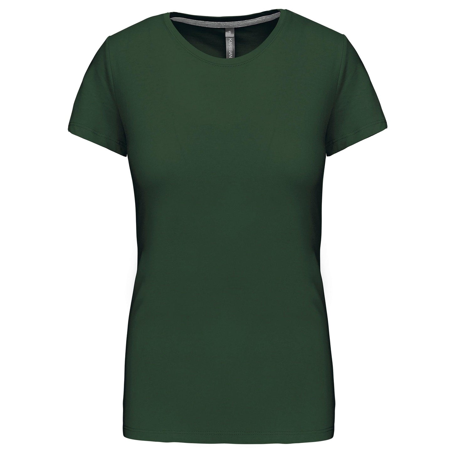 T-shirt col rond manches courtes femme - La-broderie