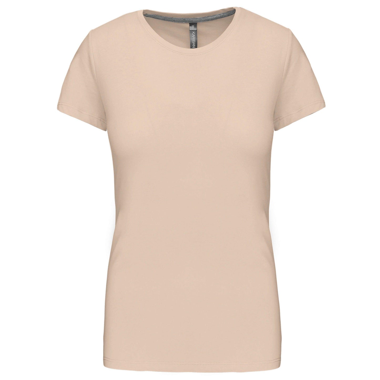 T-shirt col rond manches courtes femme - La-broderie