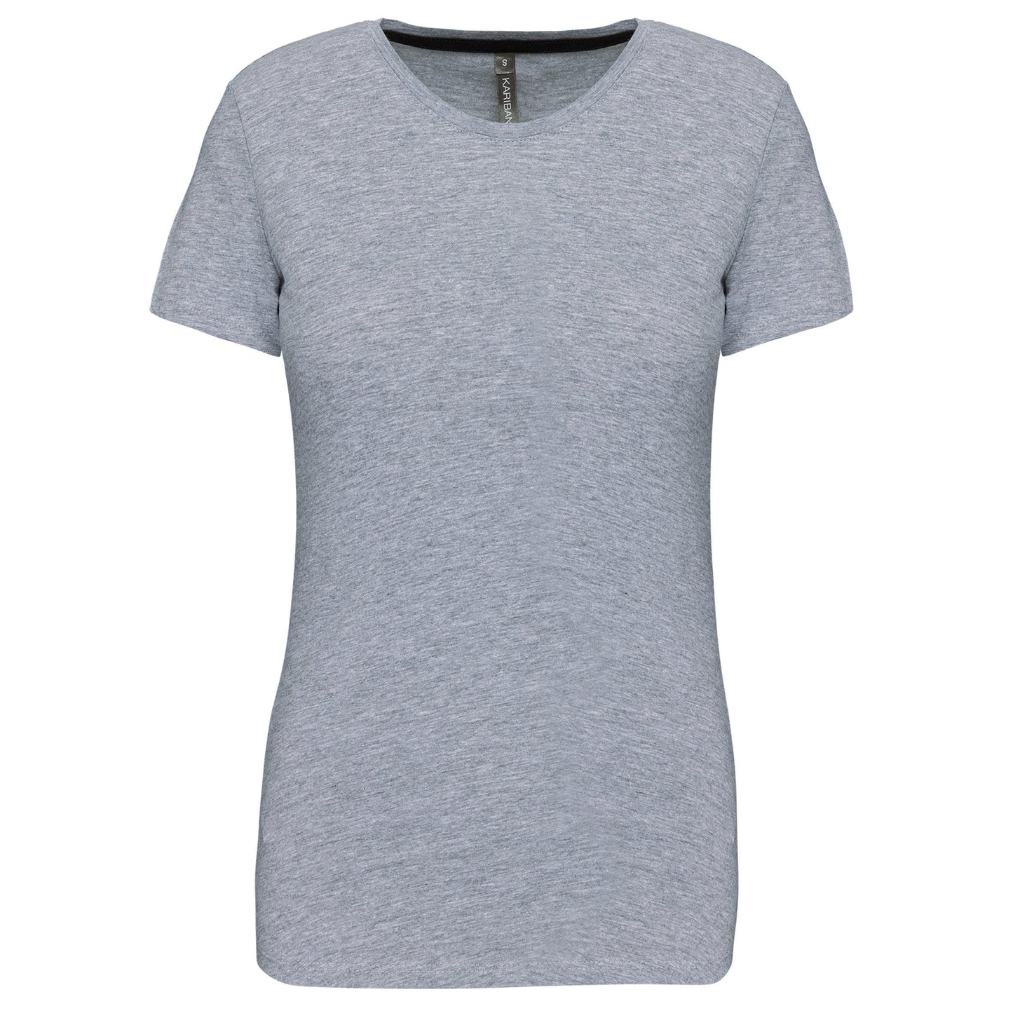 T-shirt col rond manches courtes femme - La-broderie