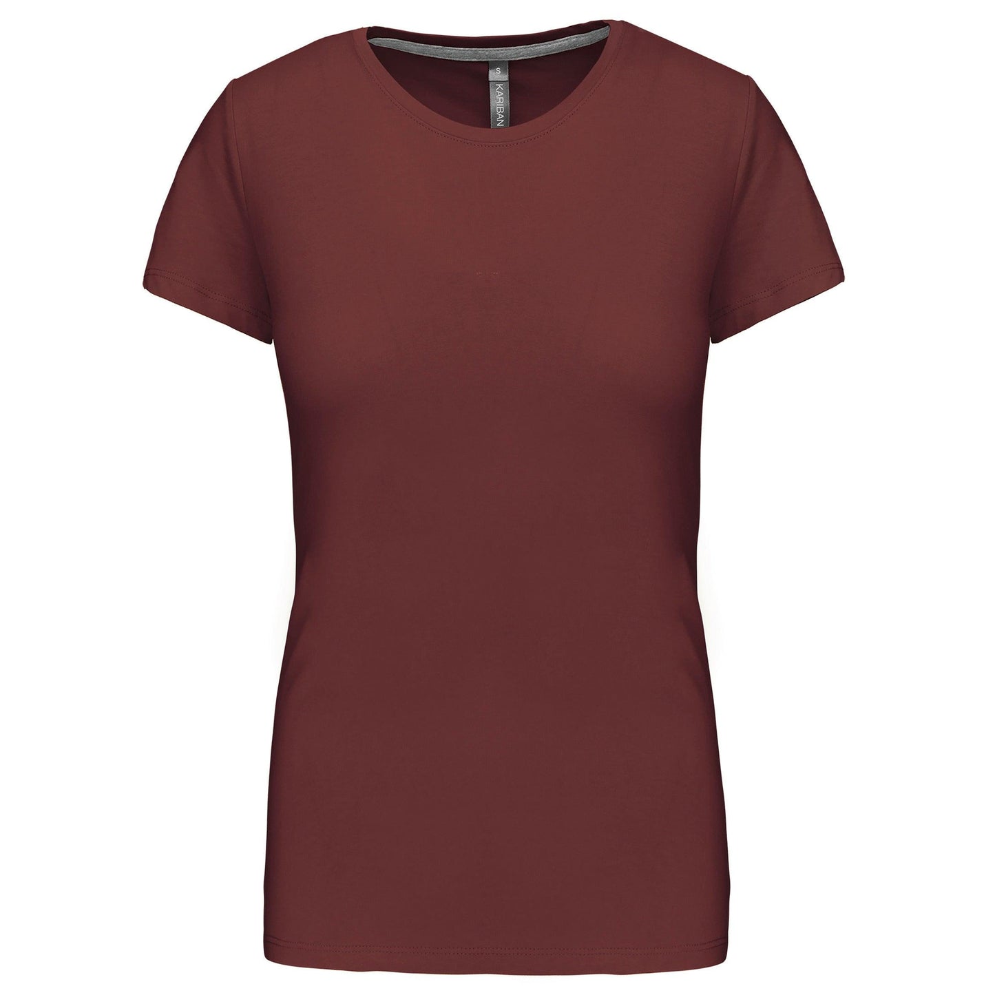 T-shirt col rond manches courtes femme - La-broderie