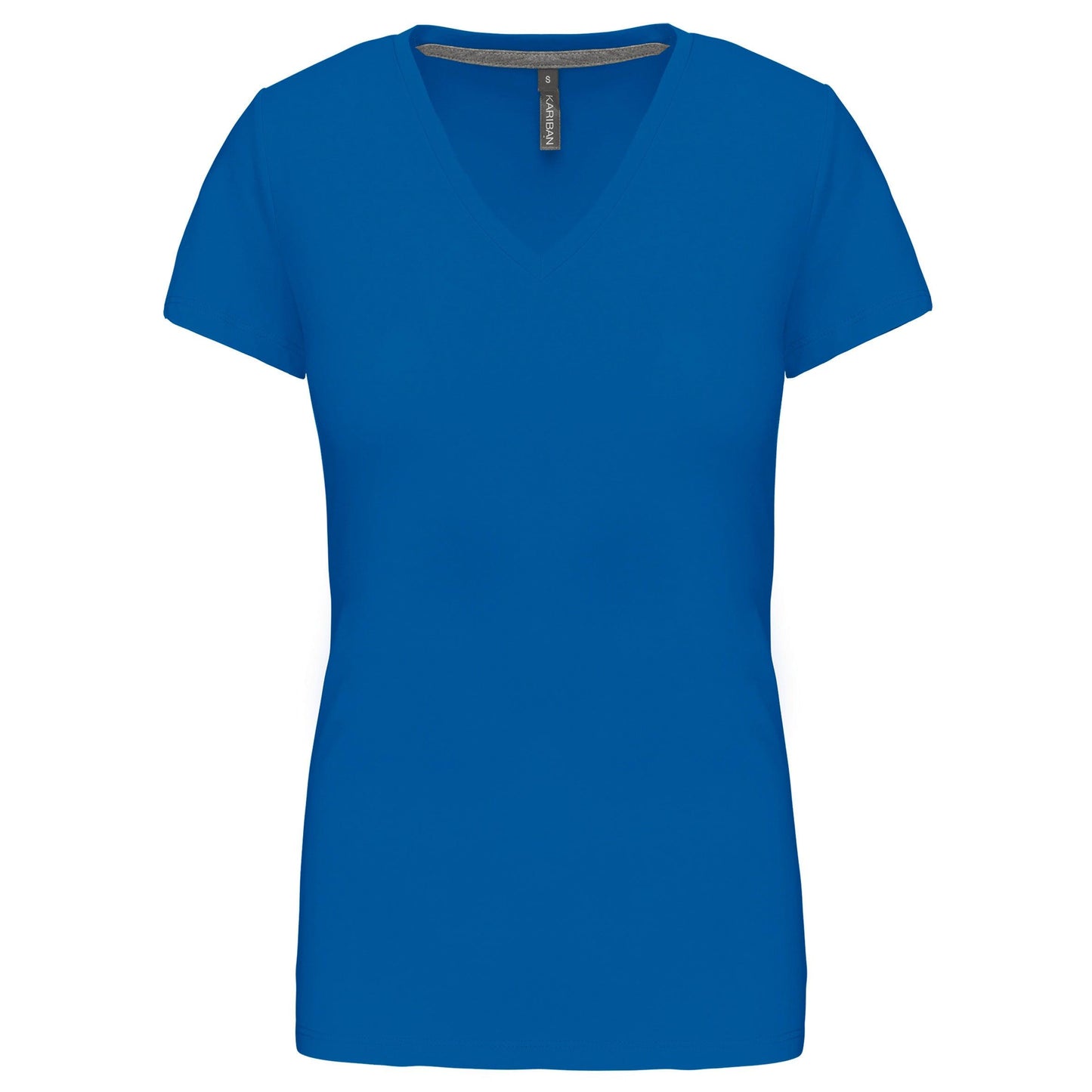 T-shirt col V manches courtes femme - La-broderie