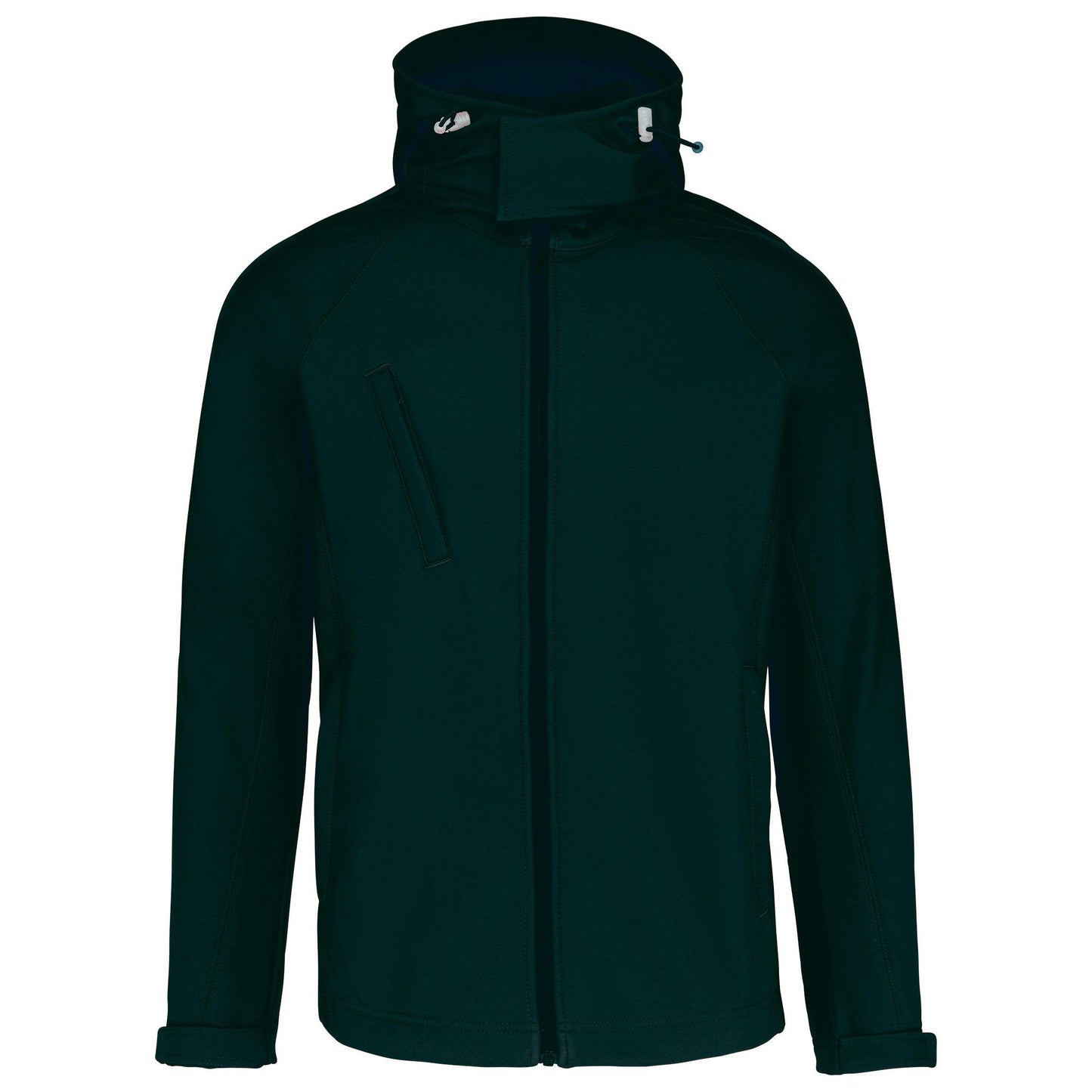 Veste softshell à capuche amovible homme - La-broderie