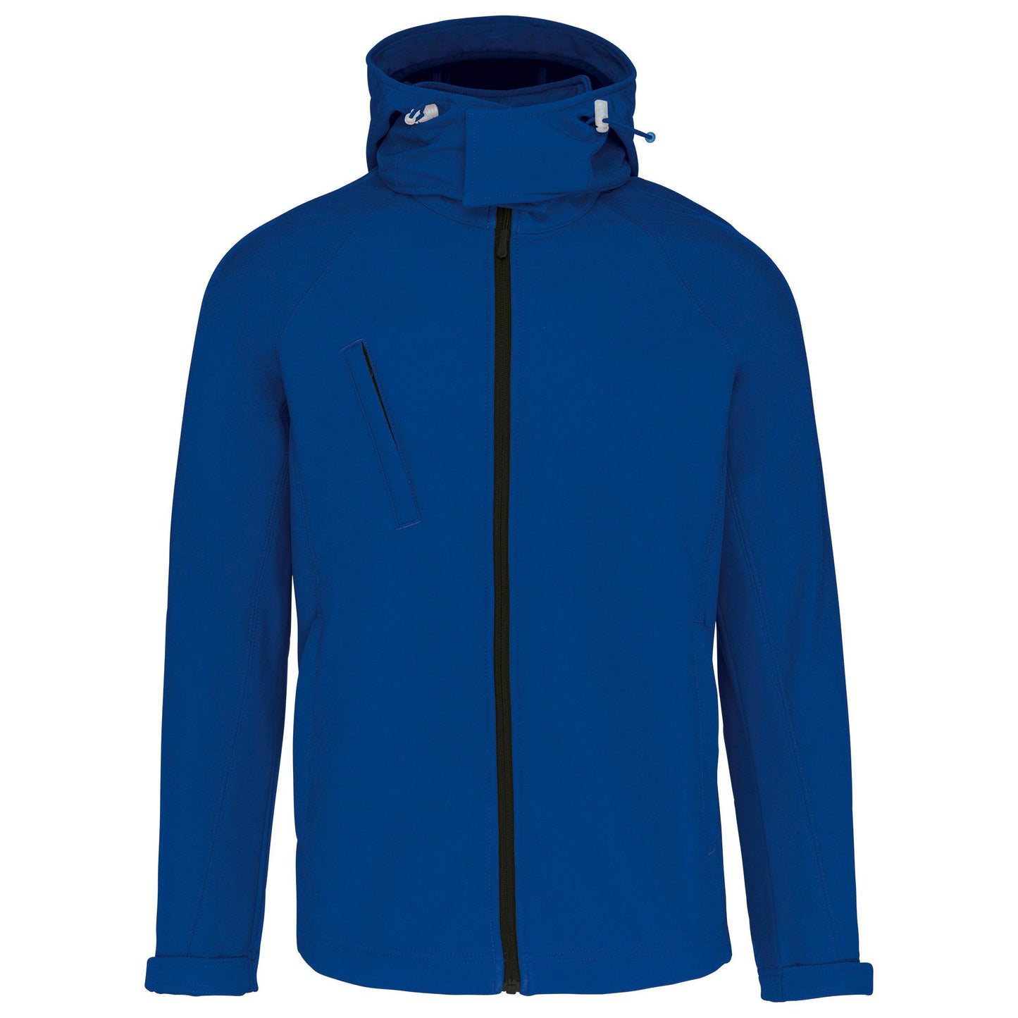 Veste softshell à capuche amovible homme - La-broderie