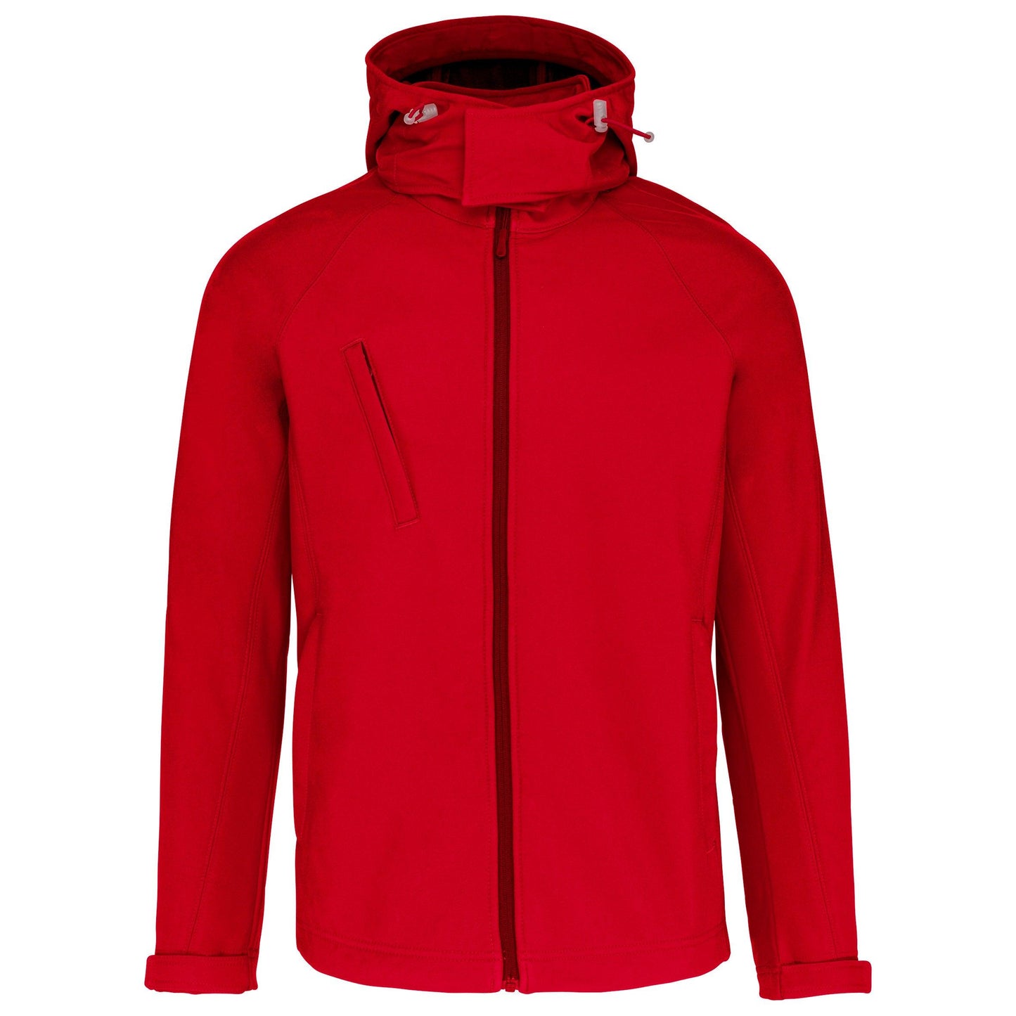 Veste softshell à capuche amovible homme - La-broderie