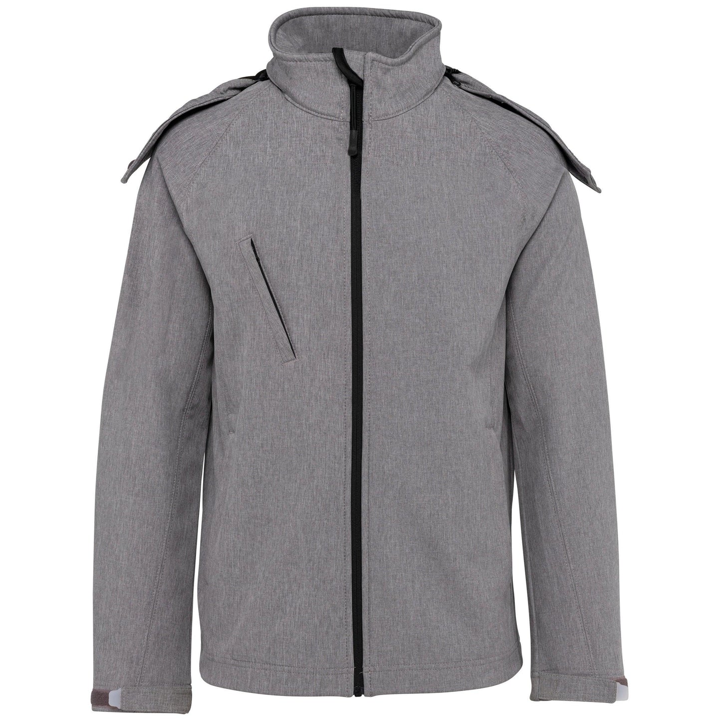 Veste softshell à capuche amovible femme - La-broderie