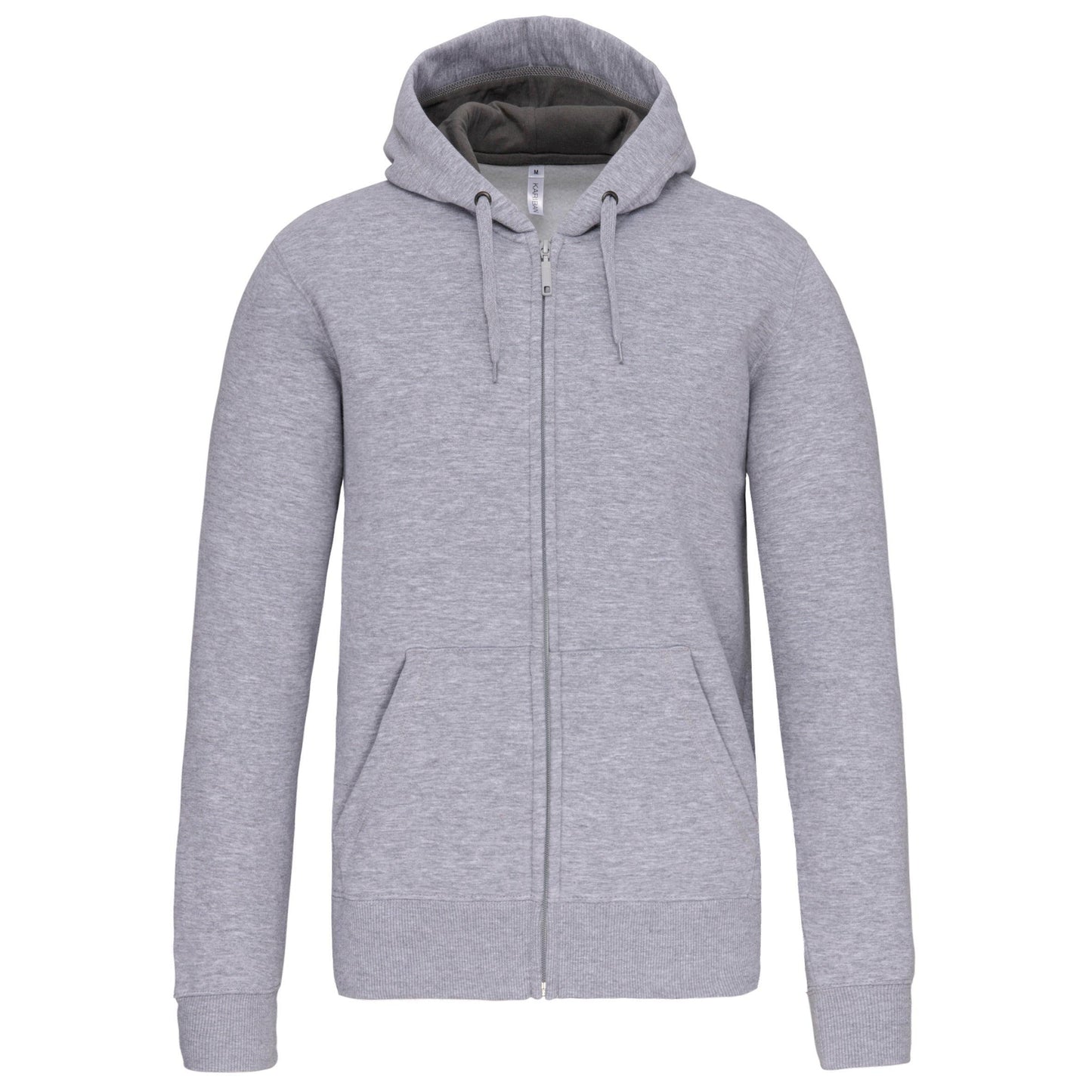 Sweat-shirt zippé capuche unisexe - La-broderie