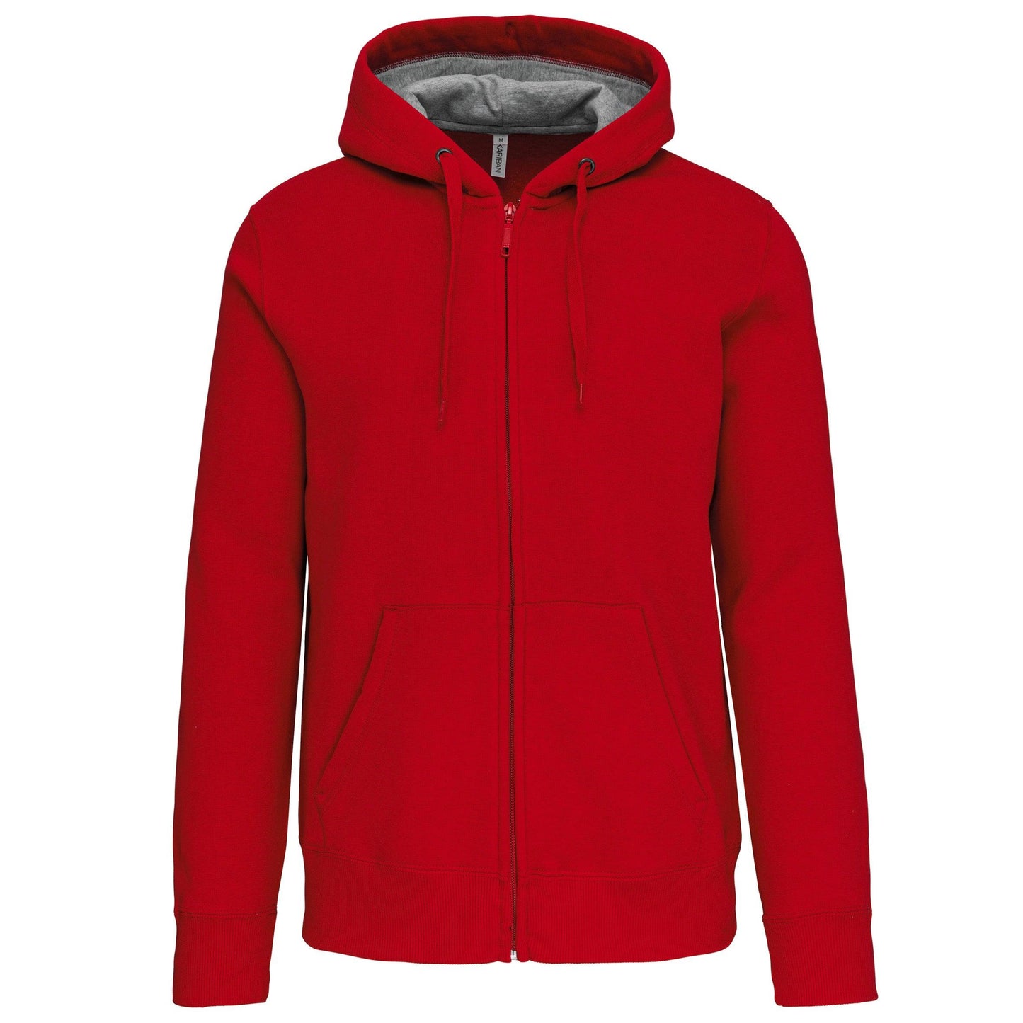 Sweat-shirt zippé capuche unisexe - La-broderie