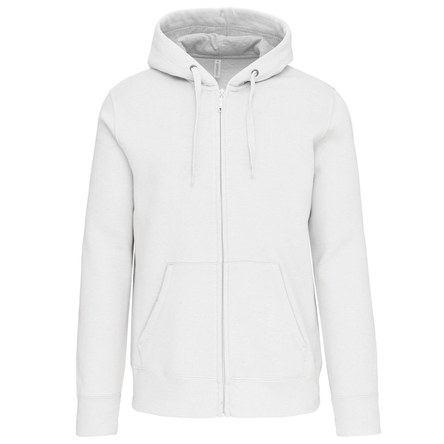 Sweat-shirt zippé capuche unisexe - La-broderie