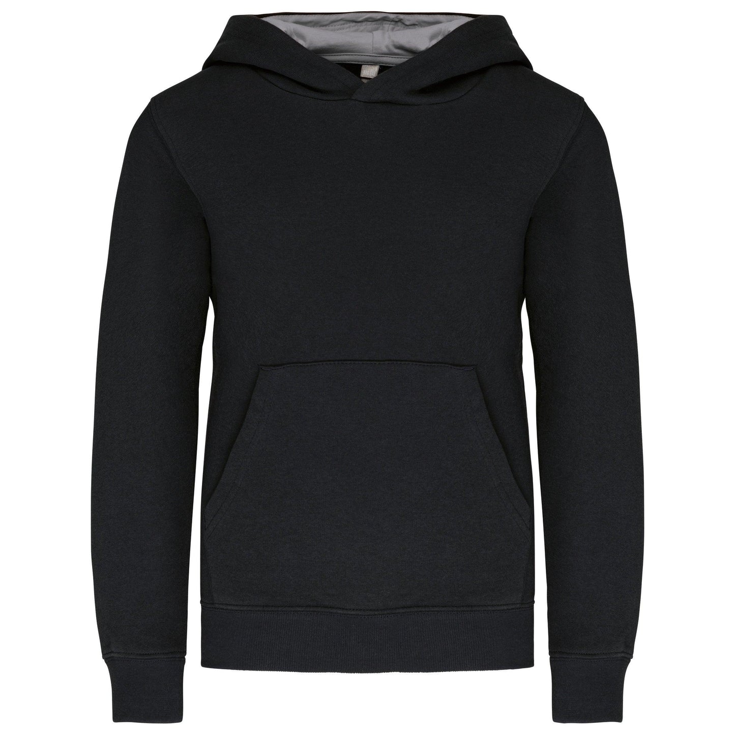 Sweat-shirt capuche contrastée enfant - La-broderie