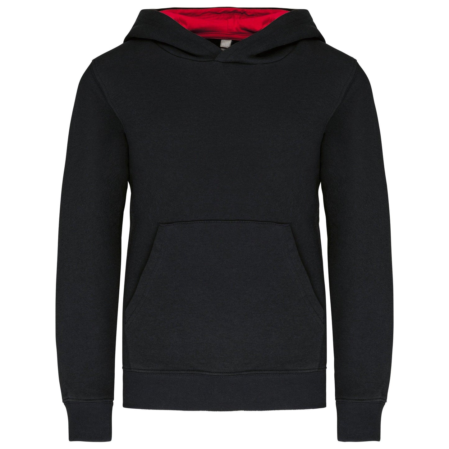 Sweat-shirt capuche contrastée enfant - La-broderie
