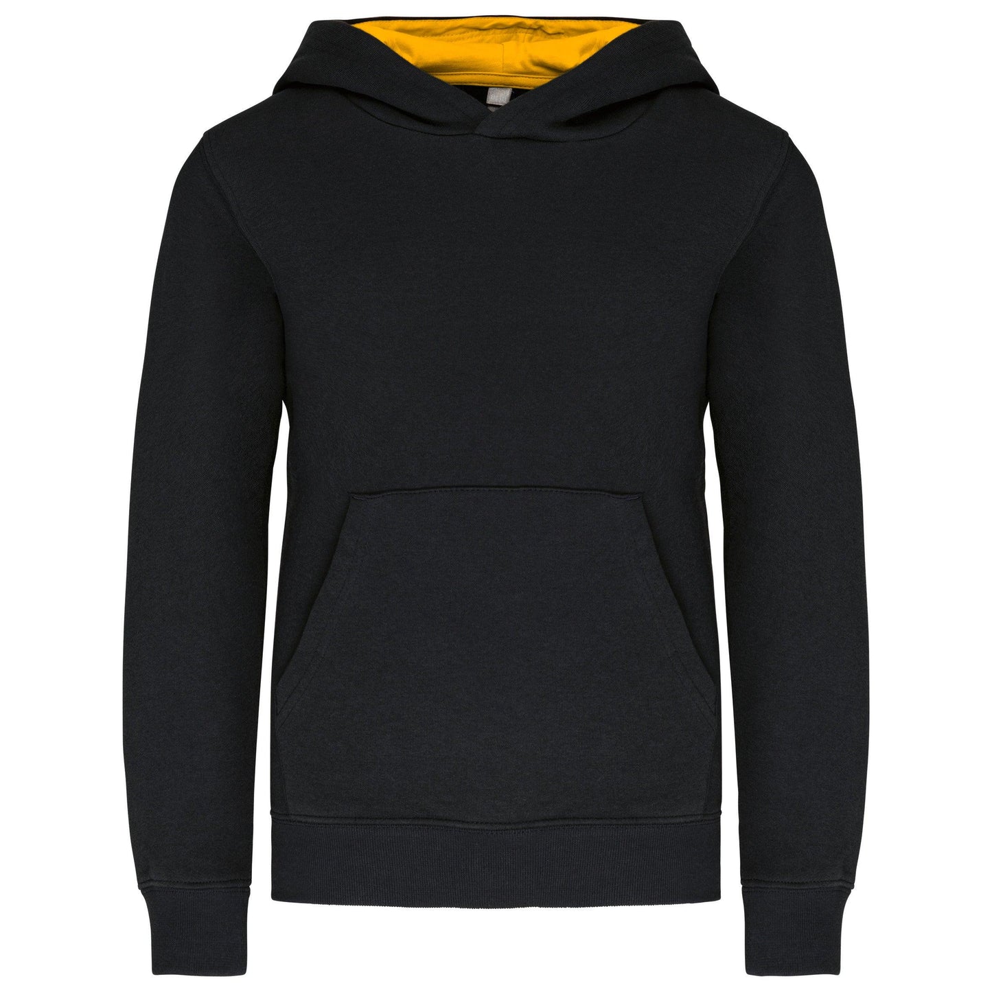 Sweat-shirt capuche contrastée enfant - La-broderie