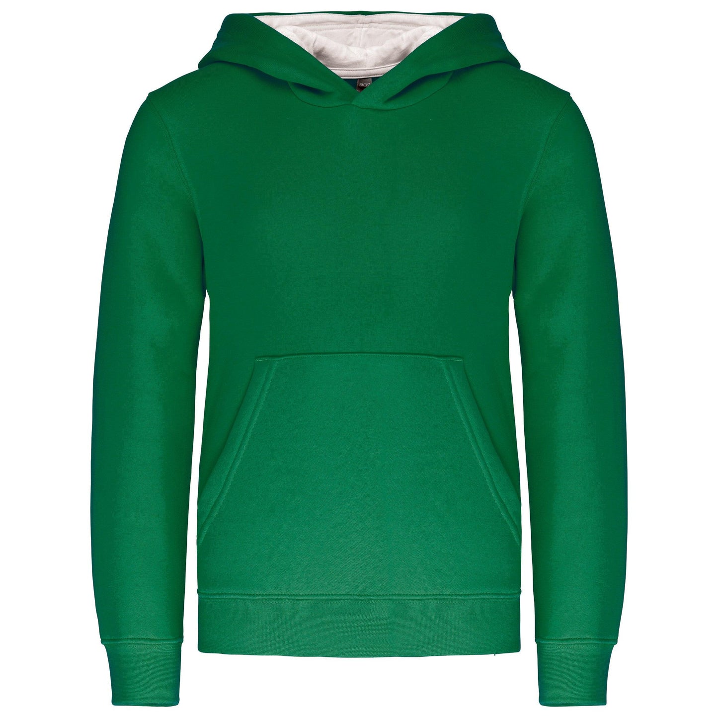 Sweat-shirt capuche contrastée enfant - La-broderie