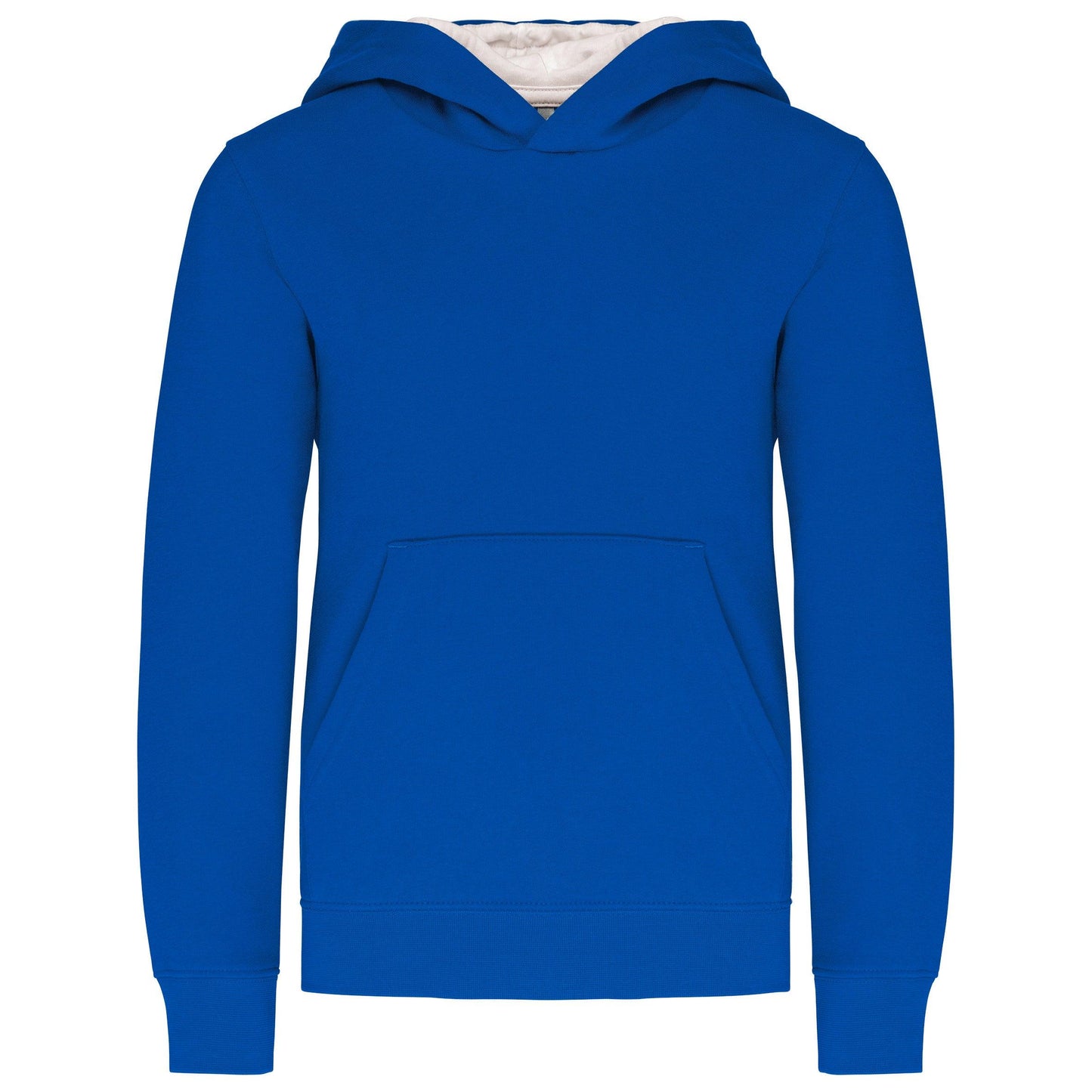 Sweat-shirt capuche contrastée enfant - La-broderie