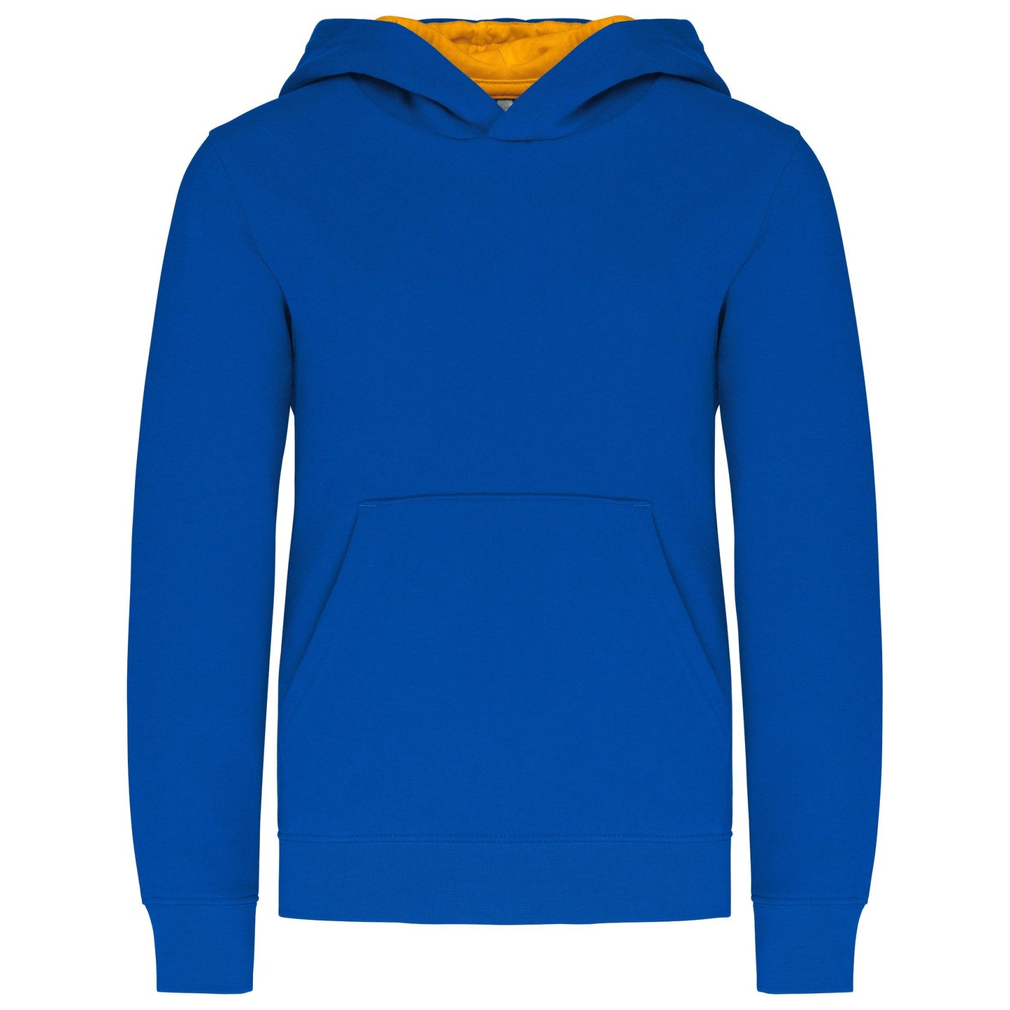 Sweat-shirt capuche contrastée enfant - La-broderie